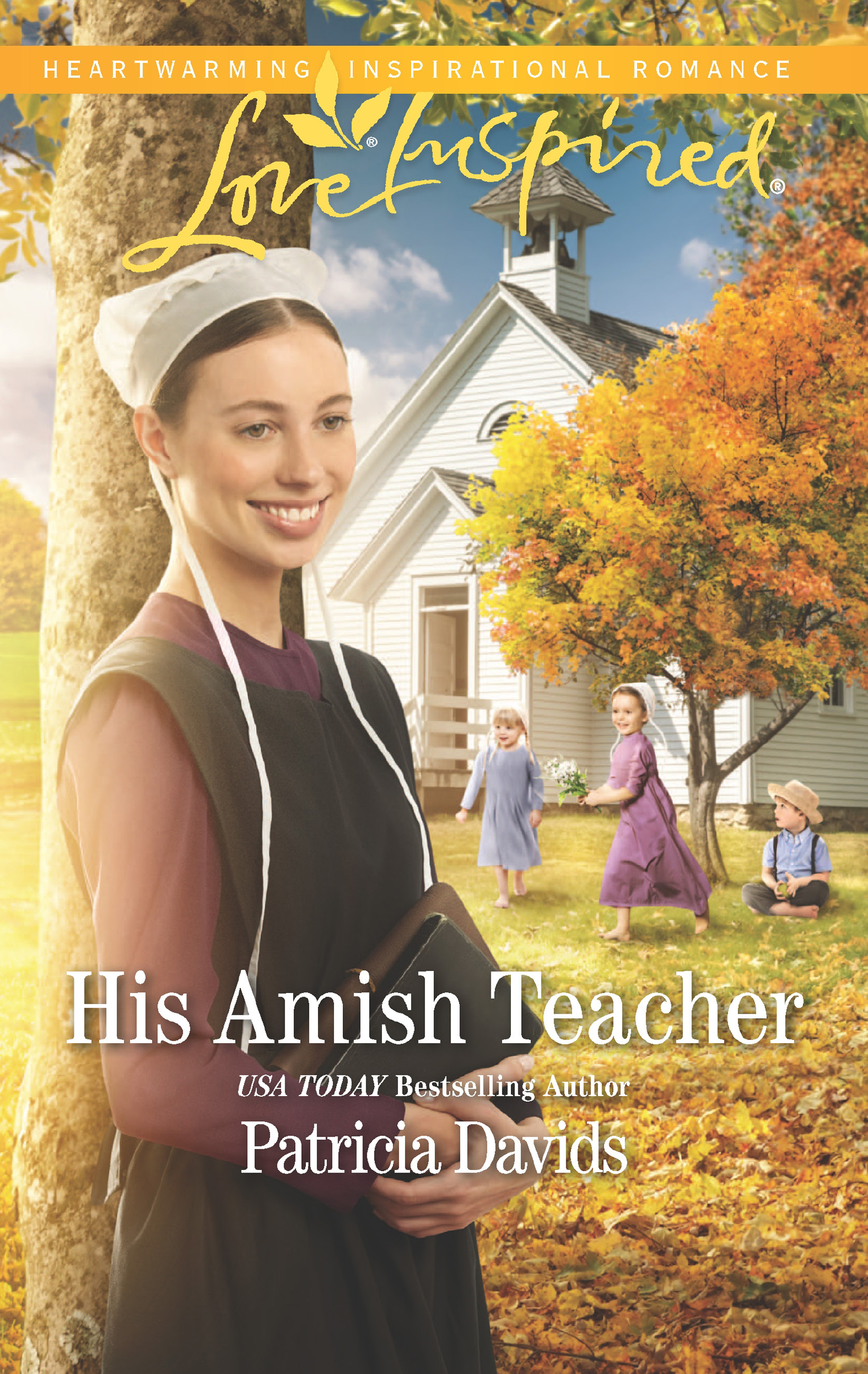 Обложка книги «His Amish Teacher»