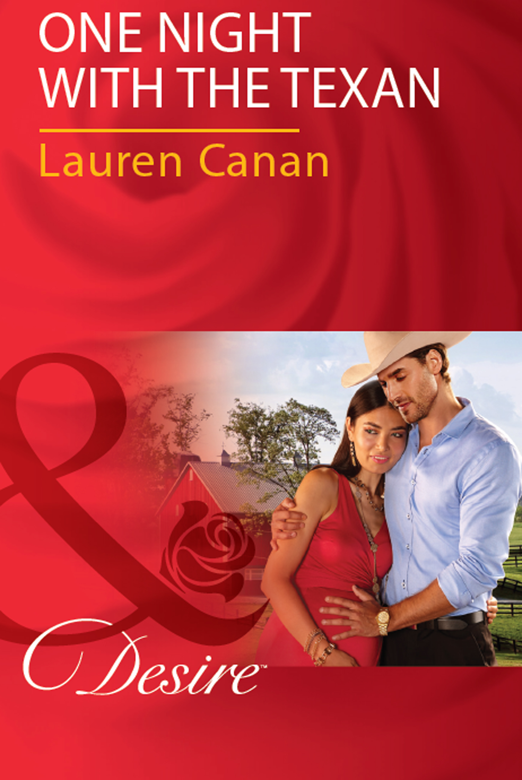Обложка книги «One Night With The Texan»