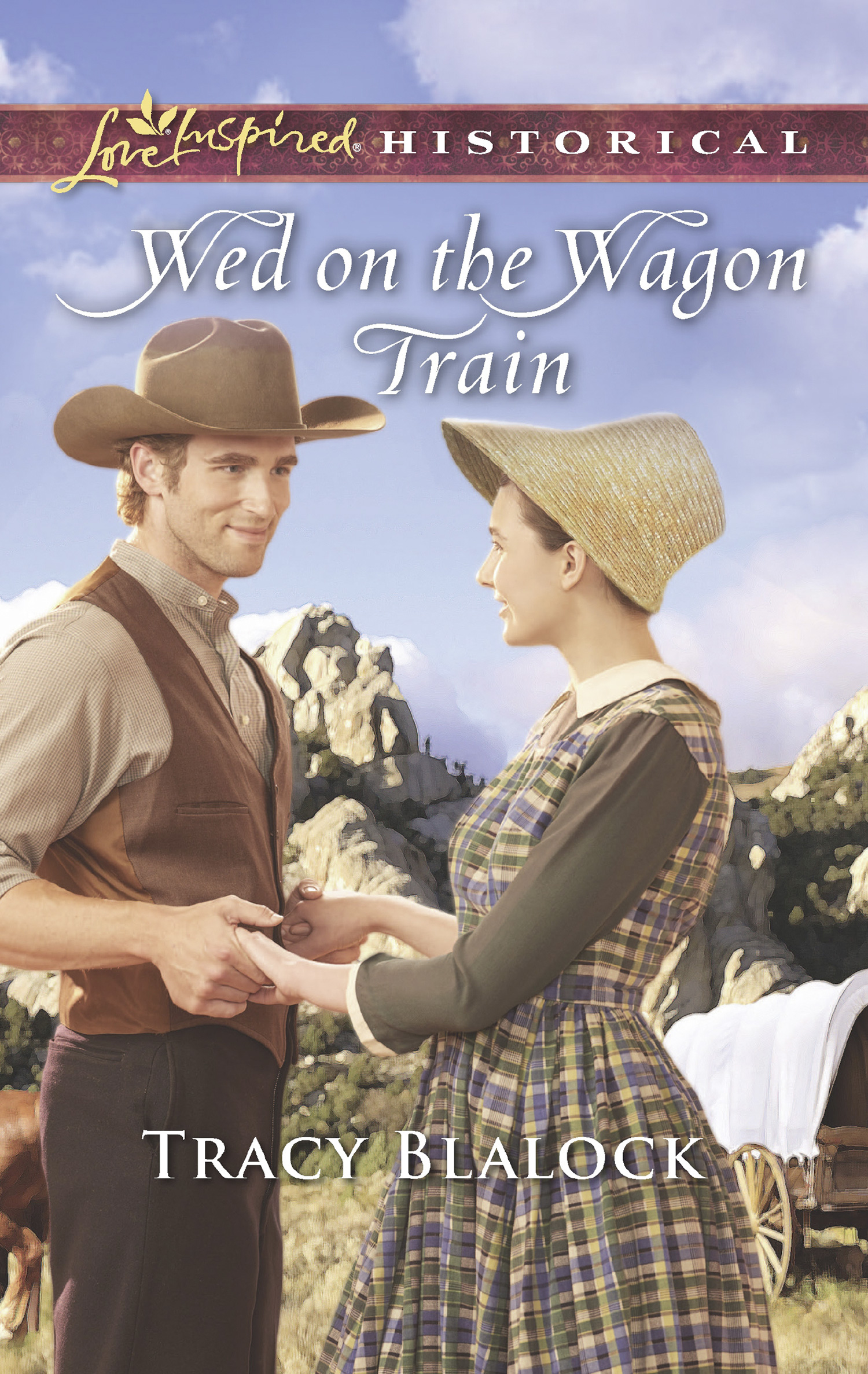 Обложка книги «Wed On The Wagon Train»