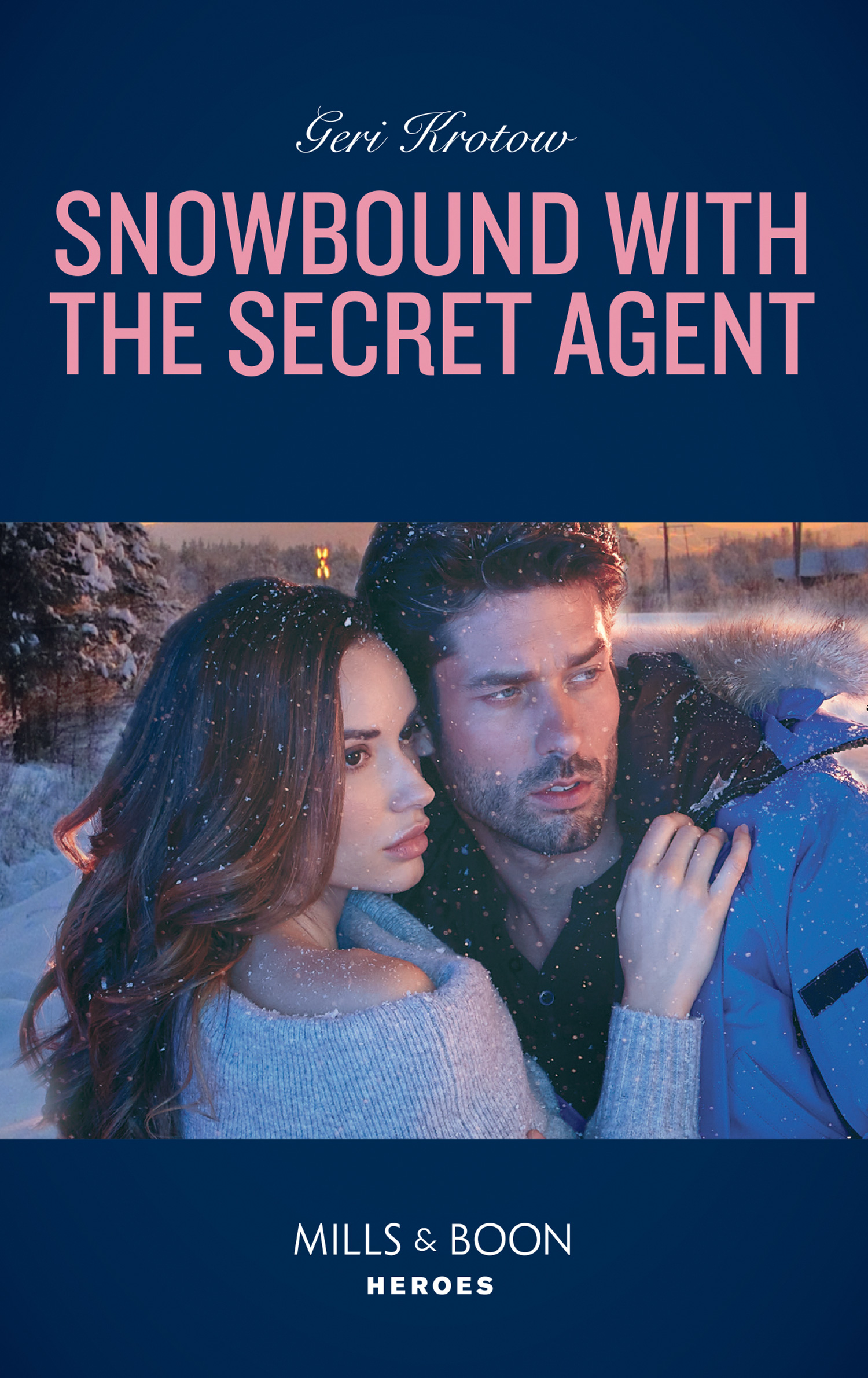 Обложка книги «Snowbound With The Secret Agent»