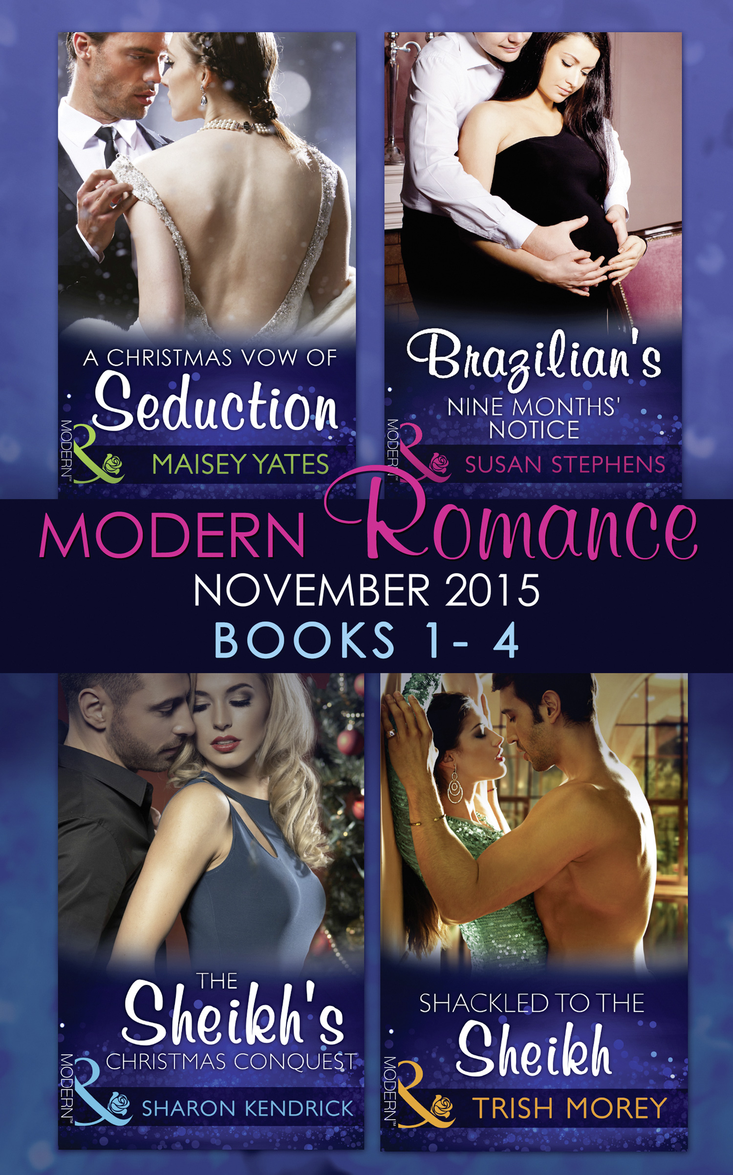 Обложка книги «Modern Romance November 2015 Books 1-4»