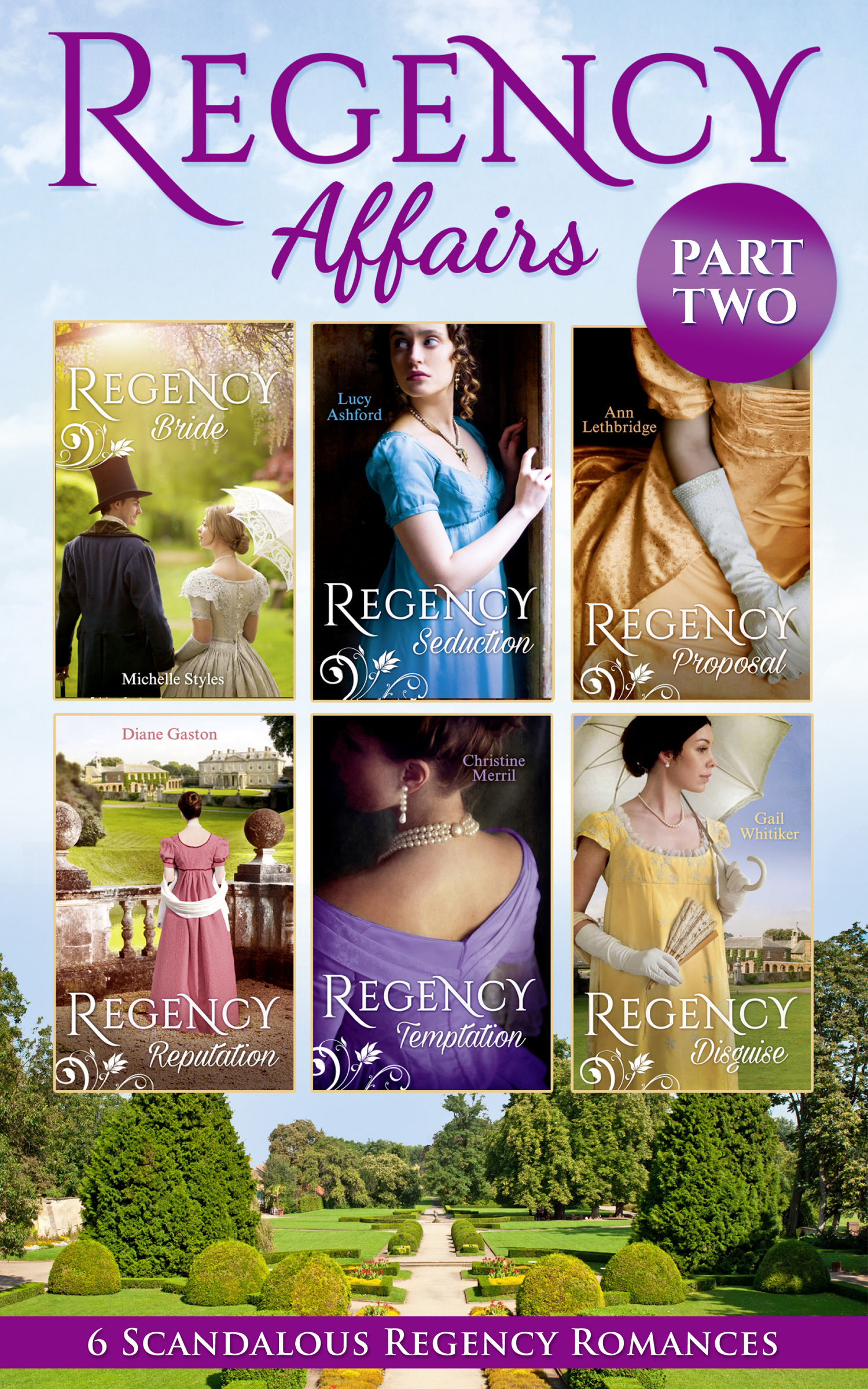 Обложка книги «Regency Affairs Part 2: Books 7-12 Of 12»