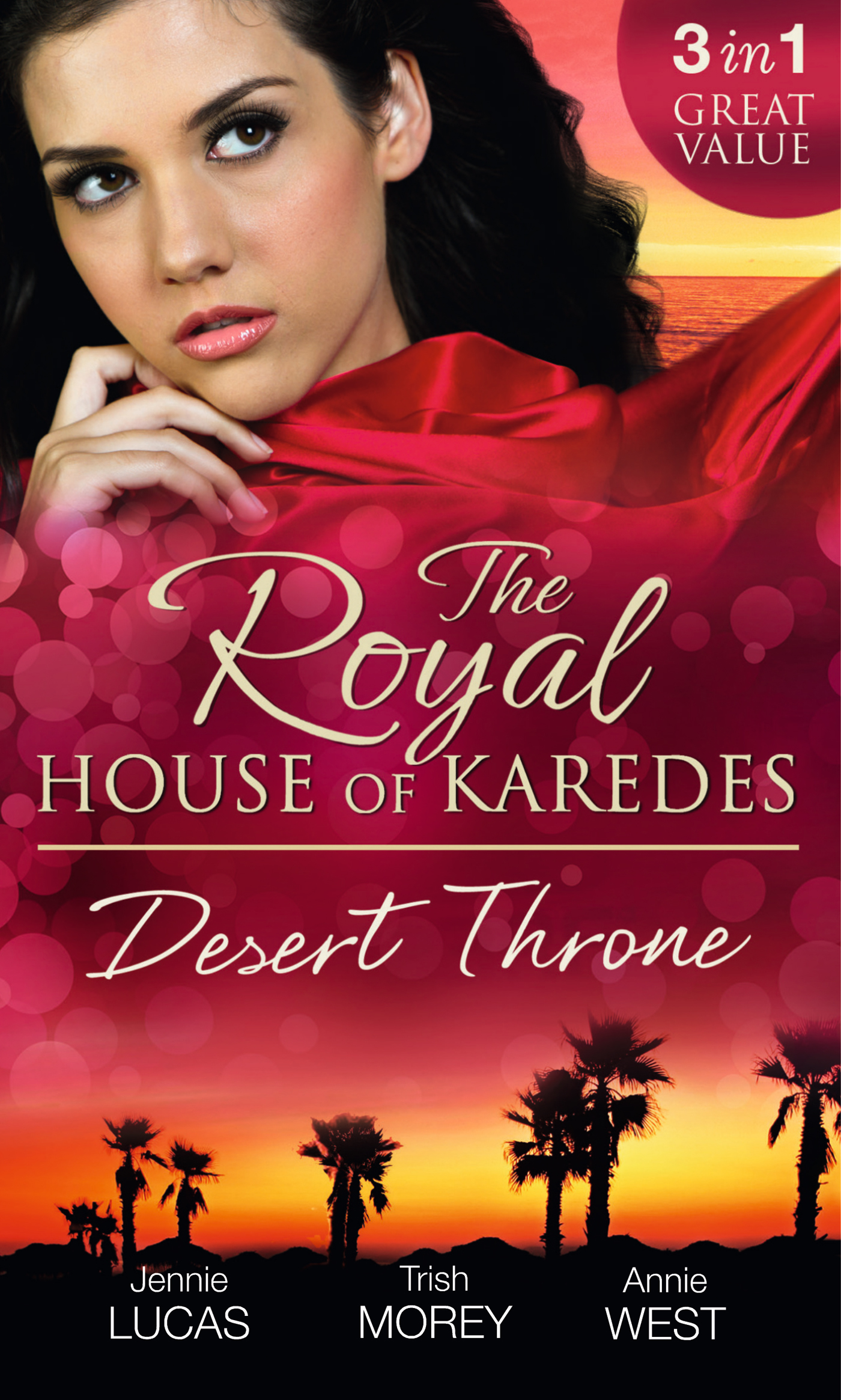 Обложка книги «The Royal House of Karedes: The Desert Throne»