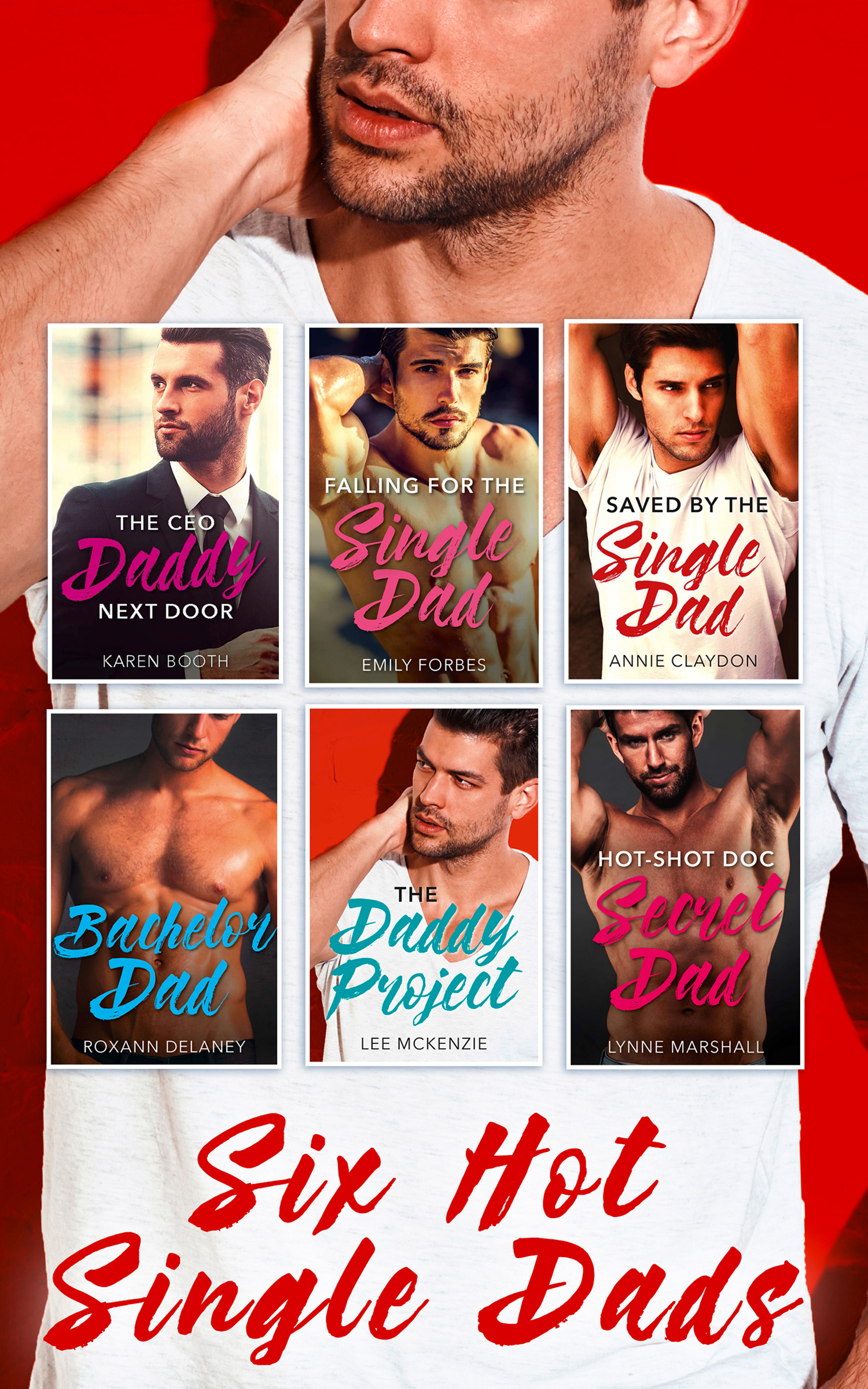 Обложка книги «Six Hot Single Dads»