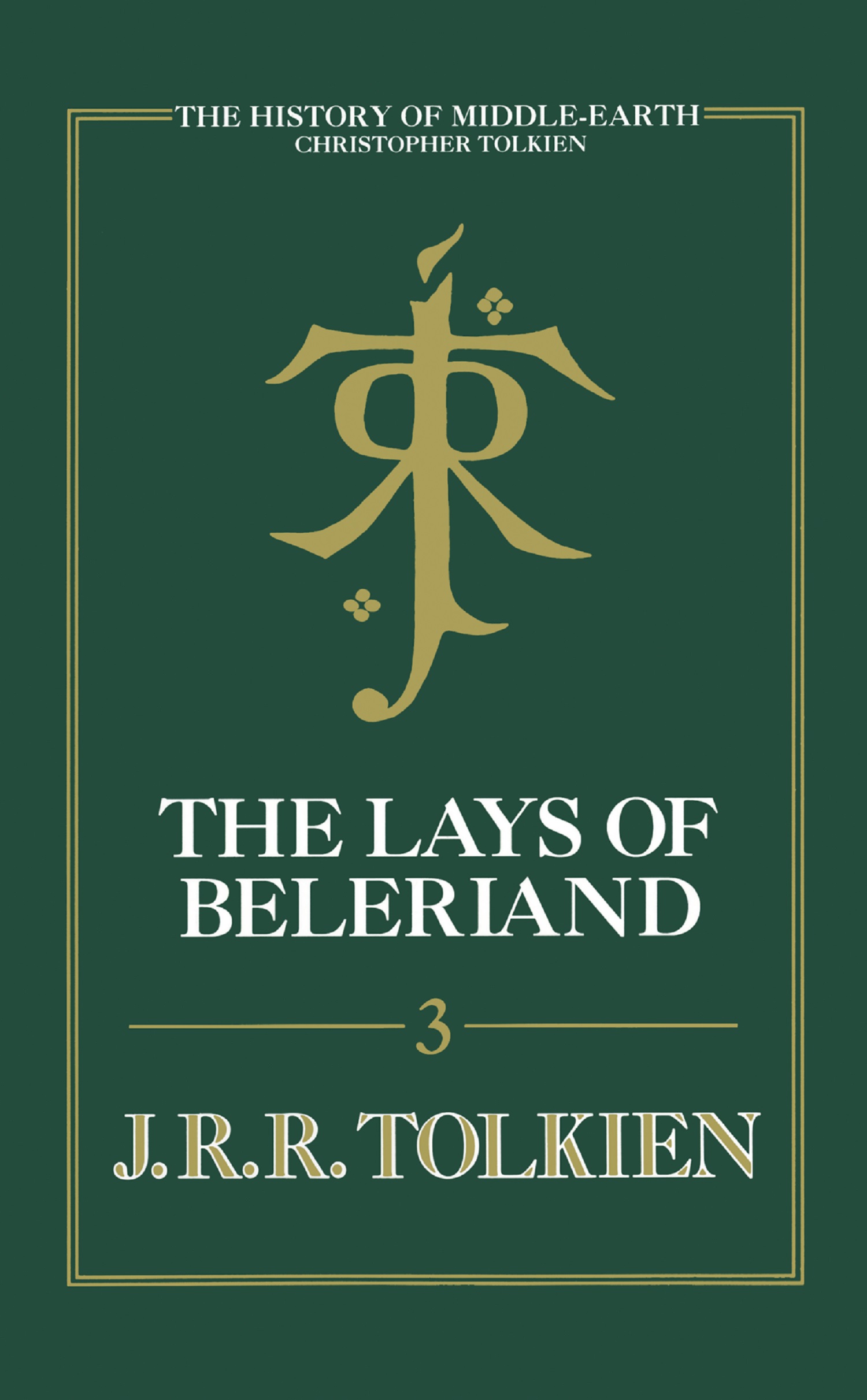 Обложка книги «The Lays of Beleriand»