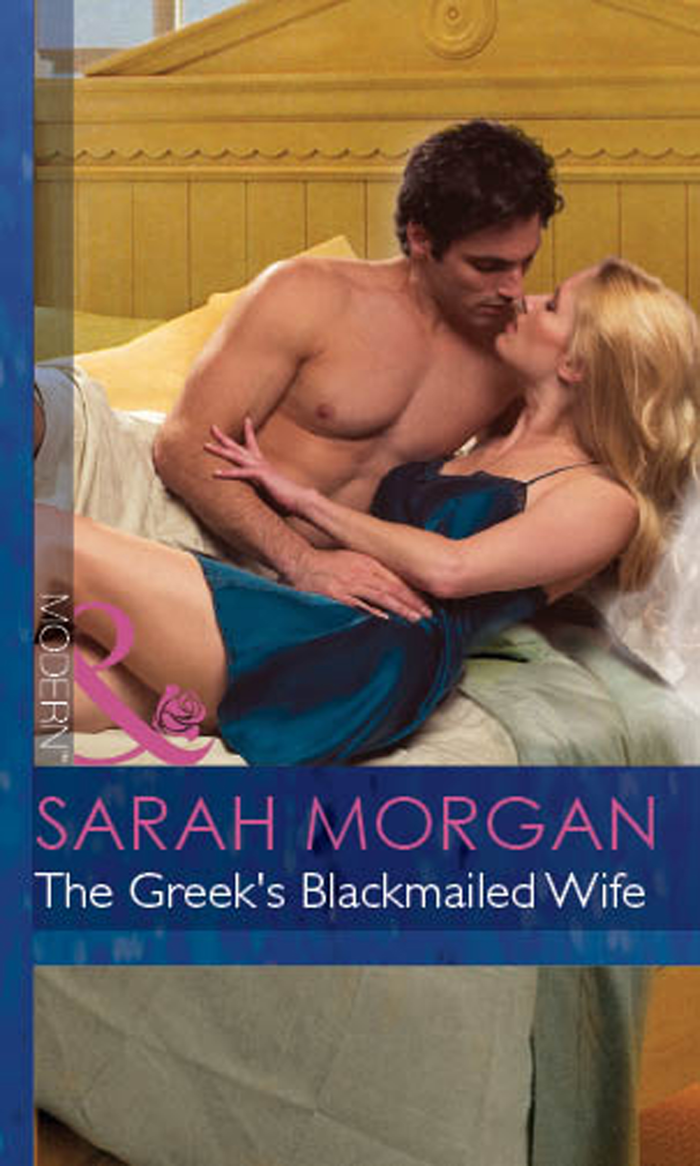 Обложка книги «The Greek's Blackmailed Wife»