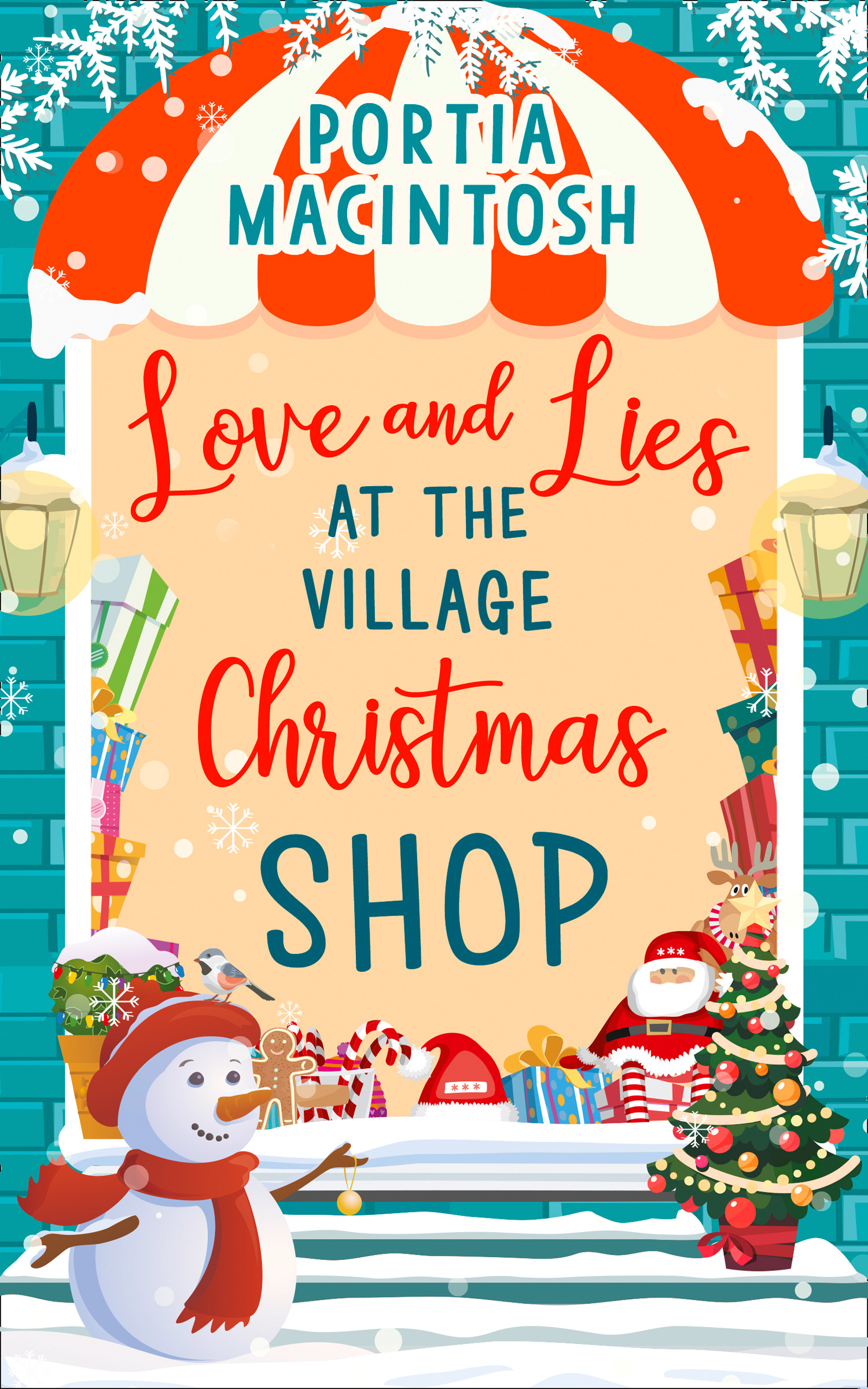 Обложка книги «Love and Lies at The Village Christmas Shop»