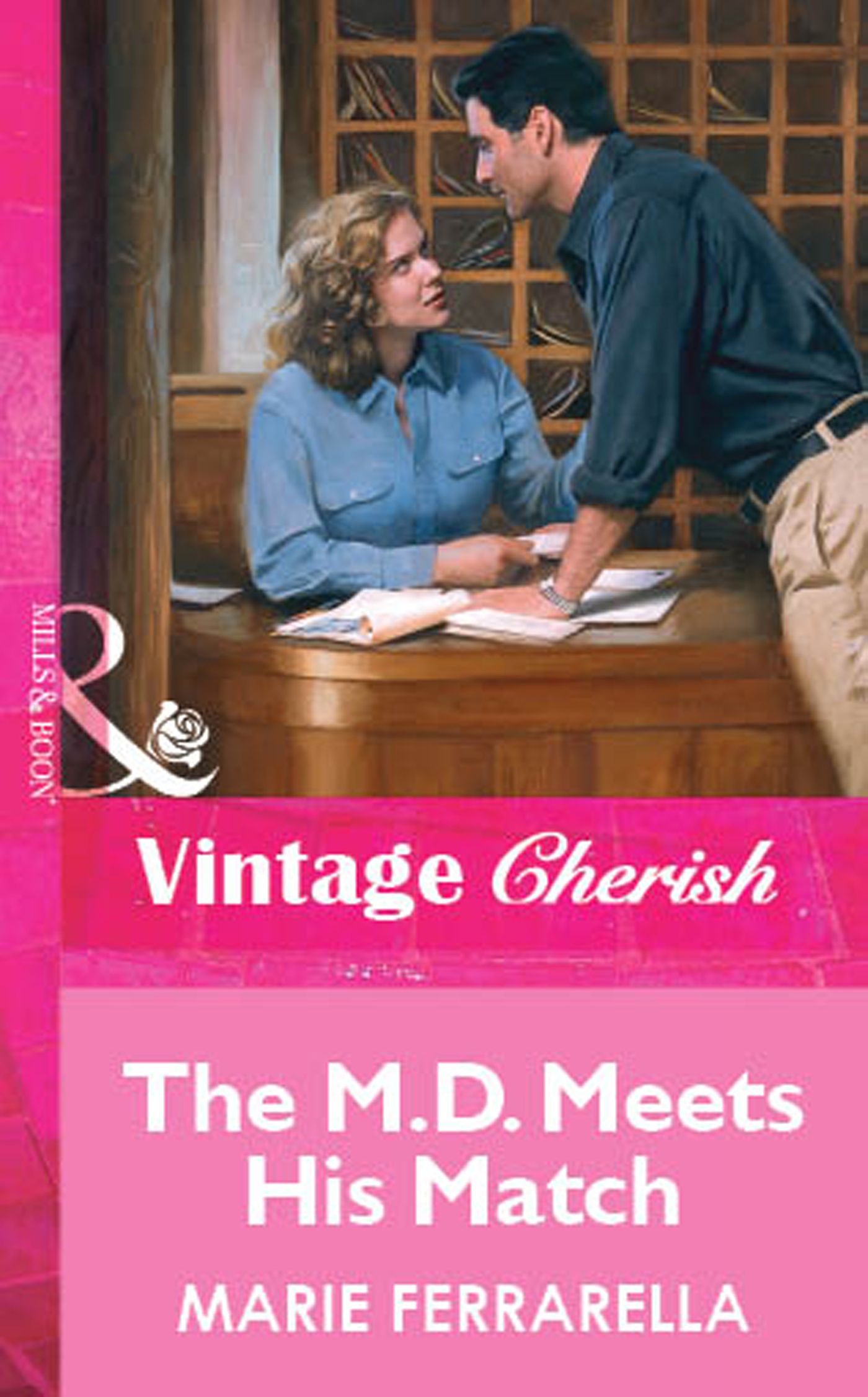 Обложка книги «The M.D. Meets His Match»