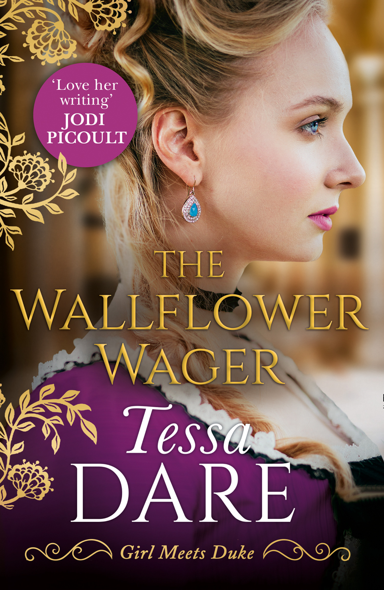 Обложка книги «The Wallflower Wager»