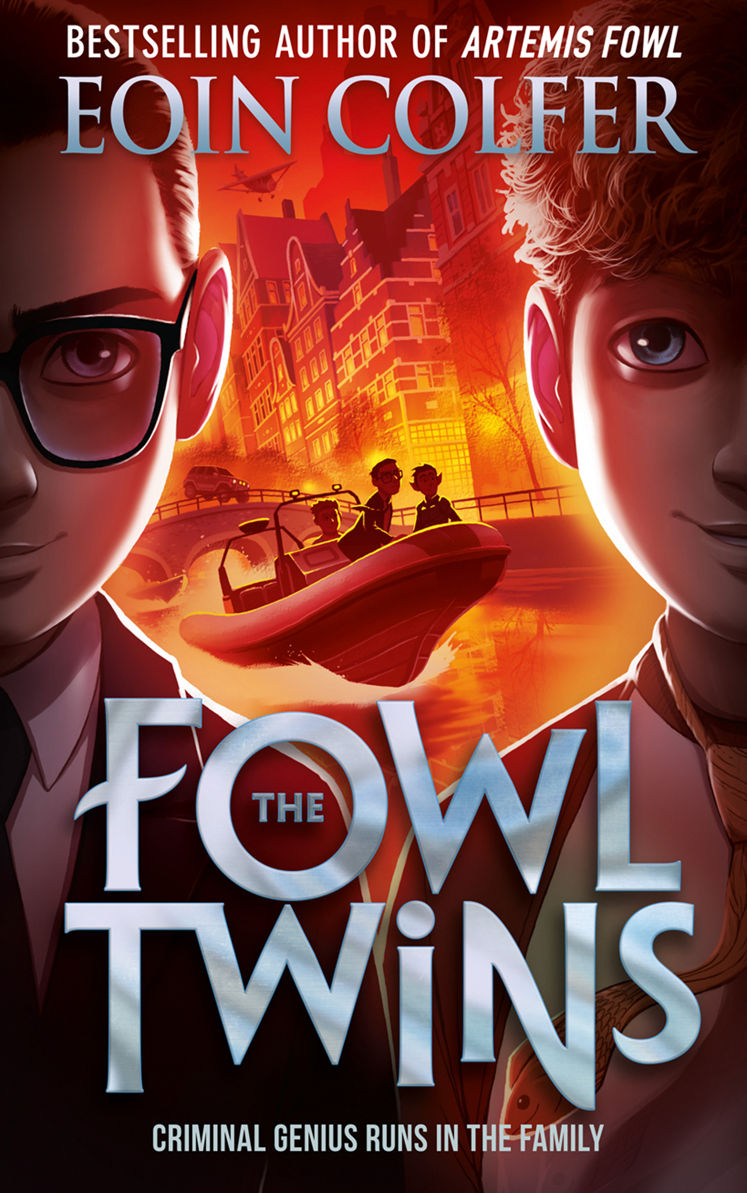 Обложка книги «The Fowl Twins»