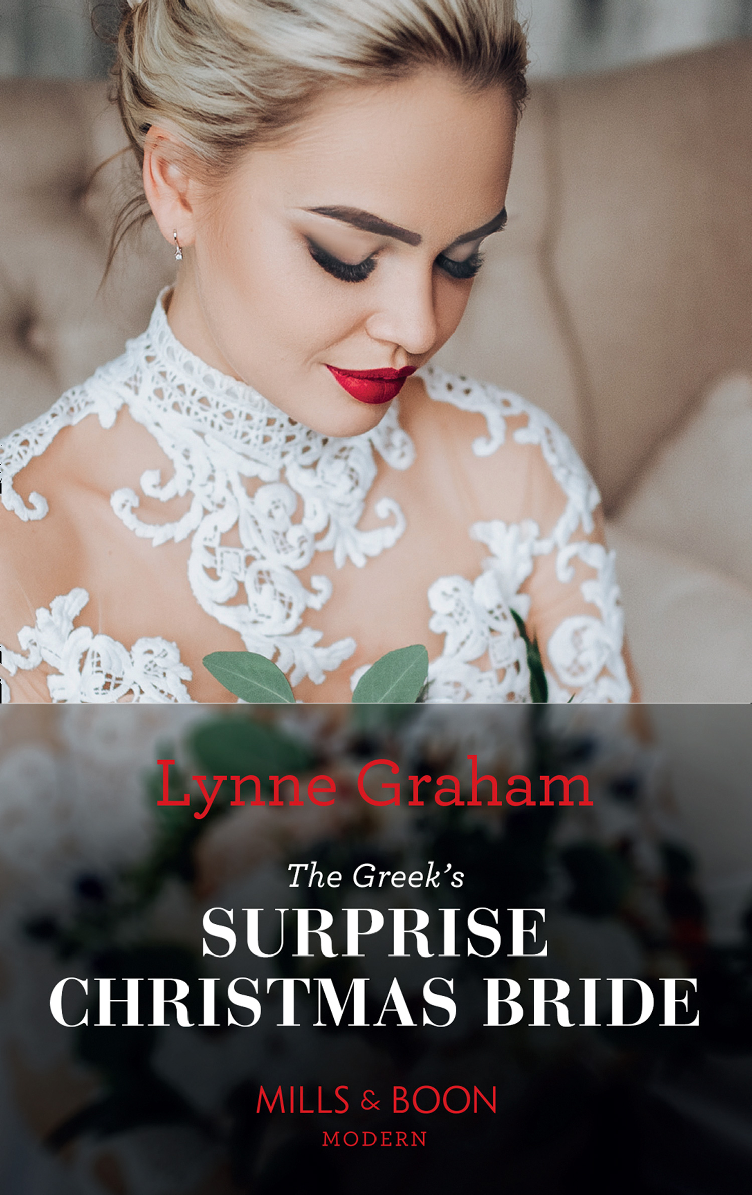 Обложка книги «The Greek's Surprise Christmas Bride»