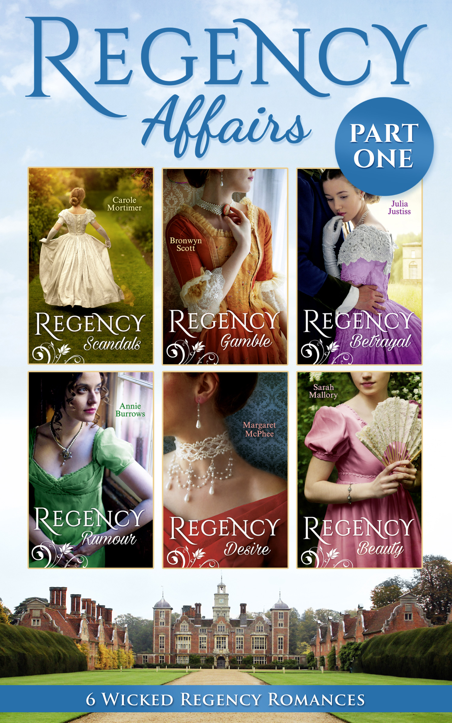 Обложка книги «Regency Affairs Part 1: Books 1-6 Of 12»