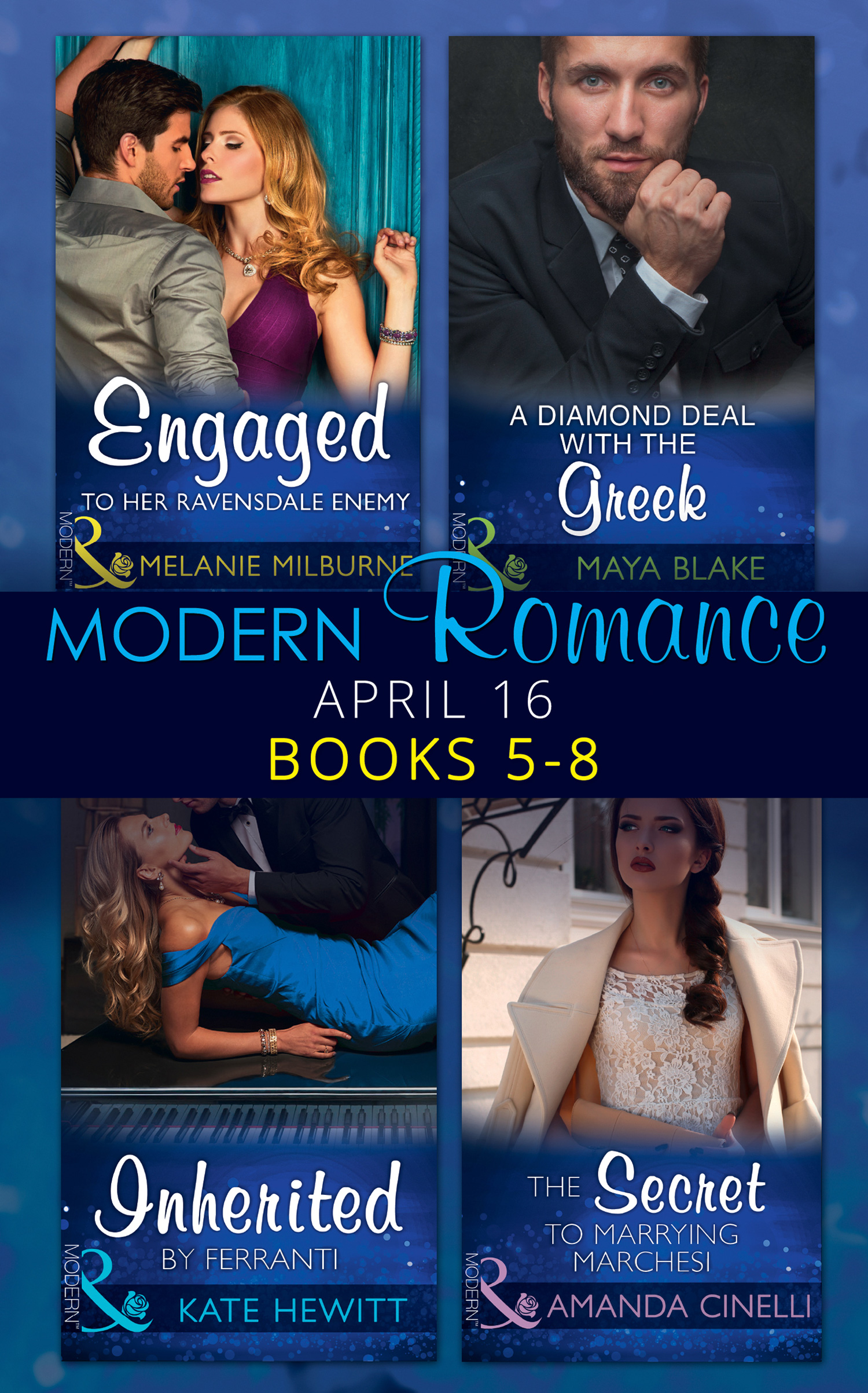 Обложка книги «Modern Romance April 2016»