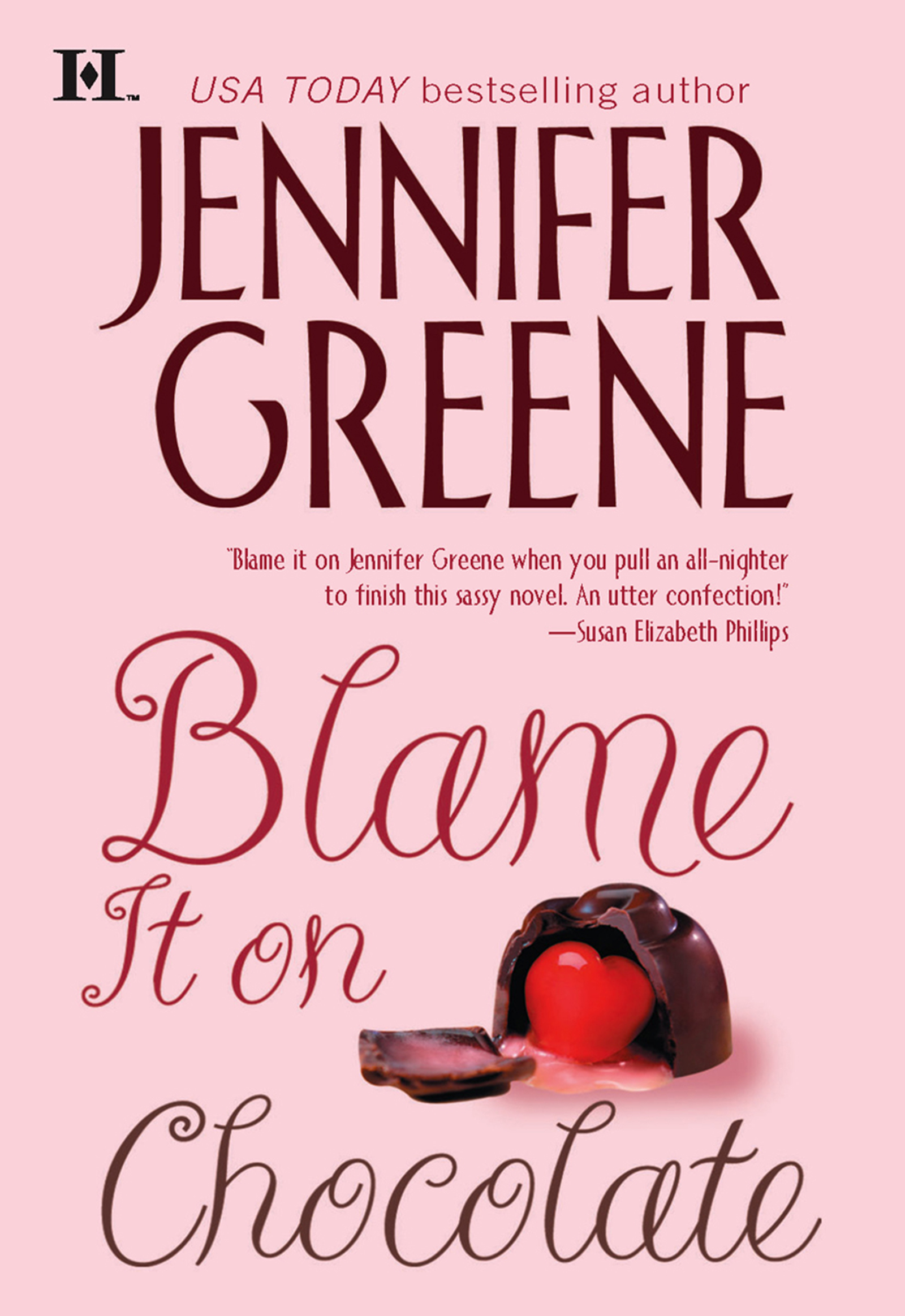 Обложка книги «Blame It on Chocolate»