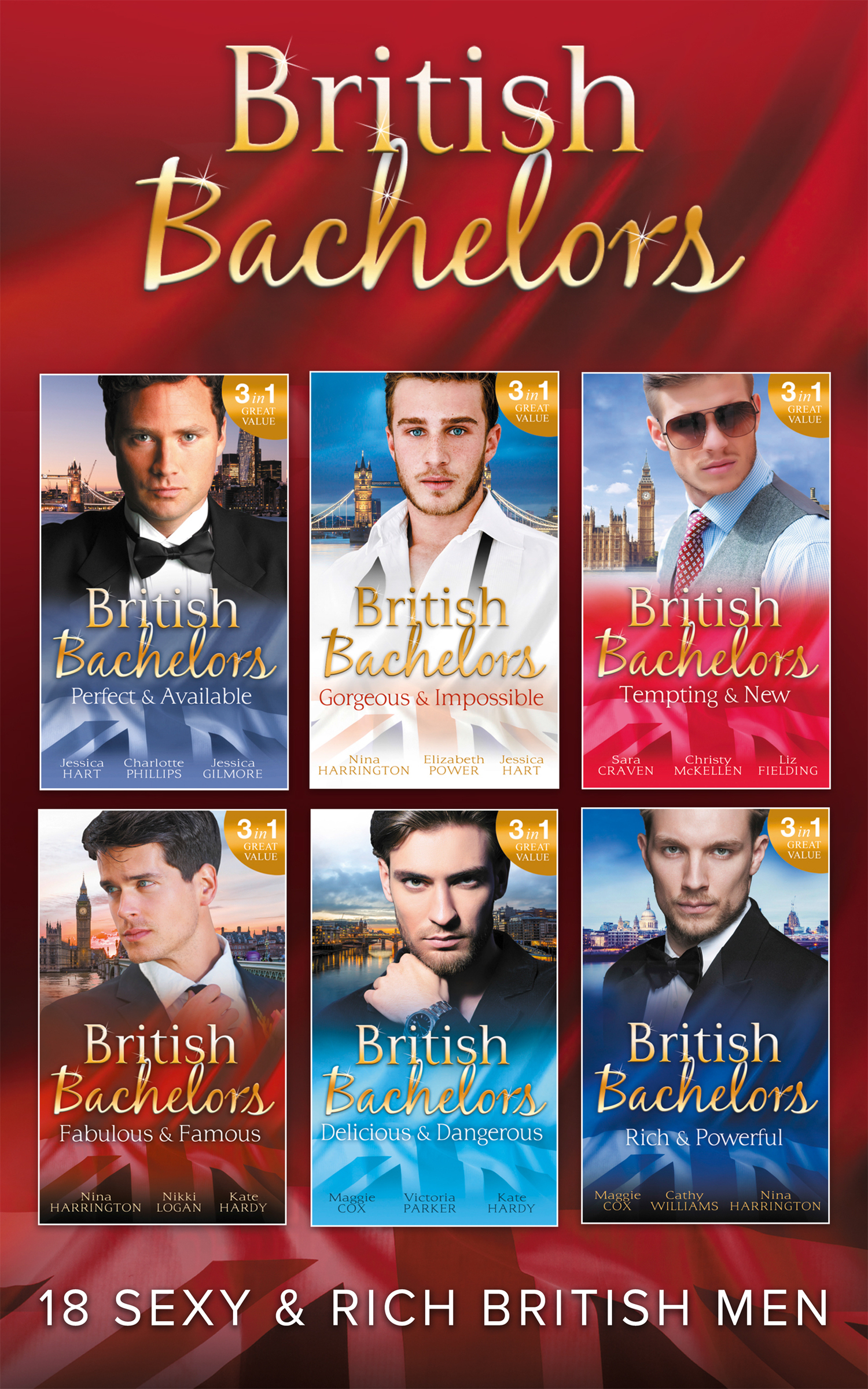 Обложка книги «The British Bachelors Collection»
