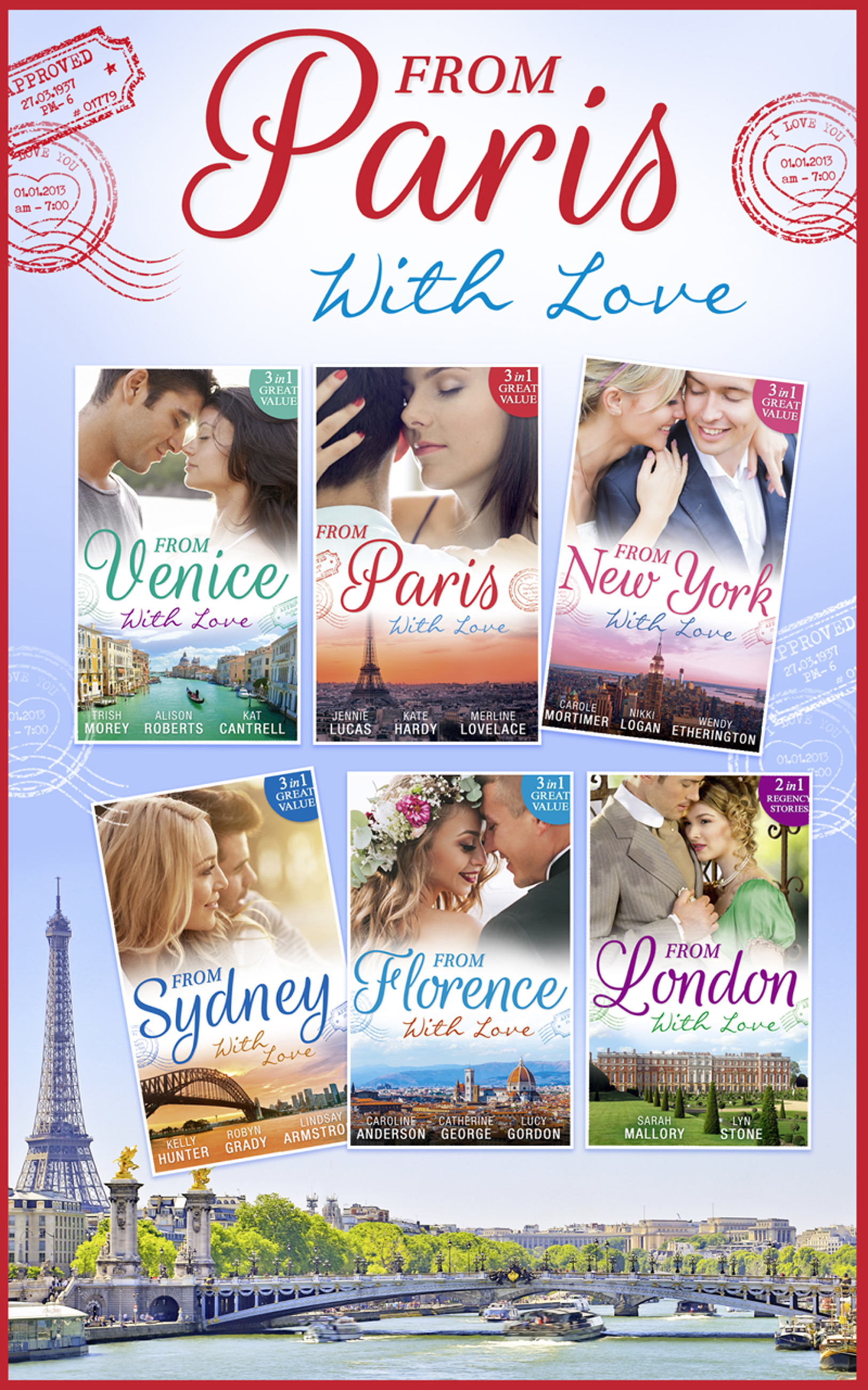 Обложка книги «From Paris With Love Collection»