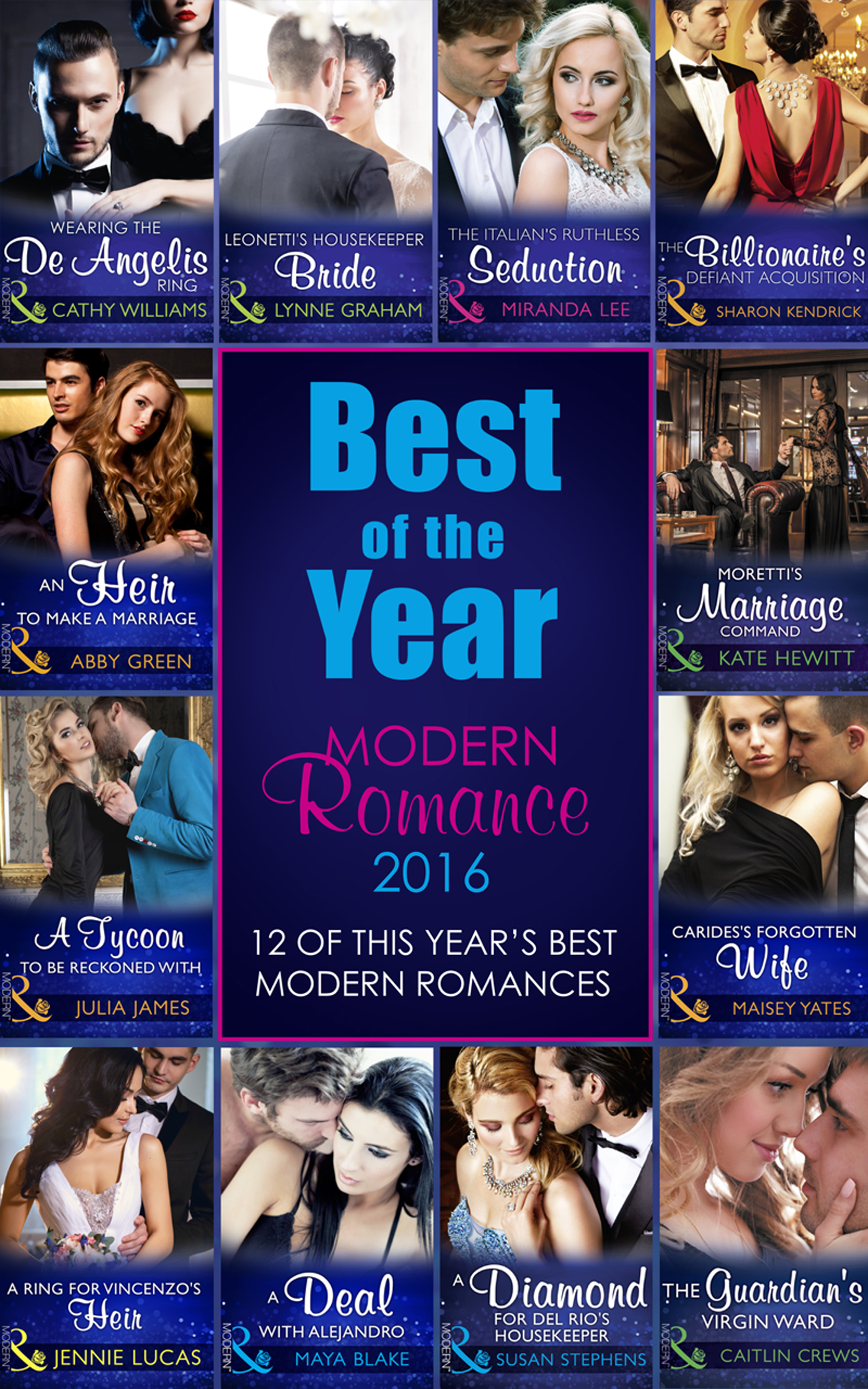 Обложка книги «The Best Of The Year - Modern Romance 2016»