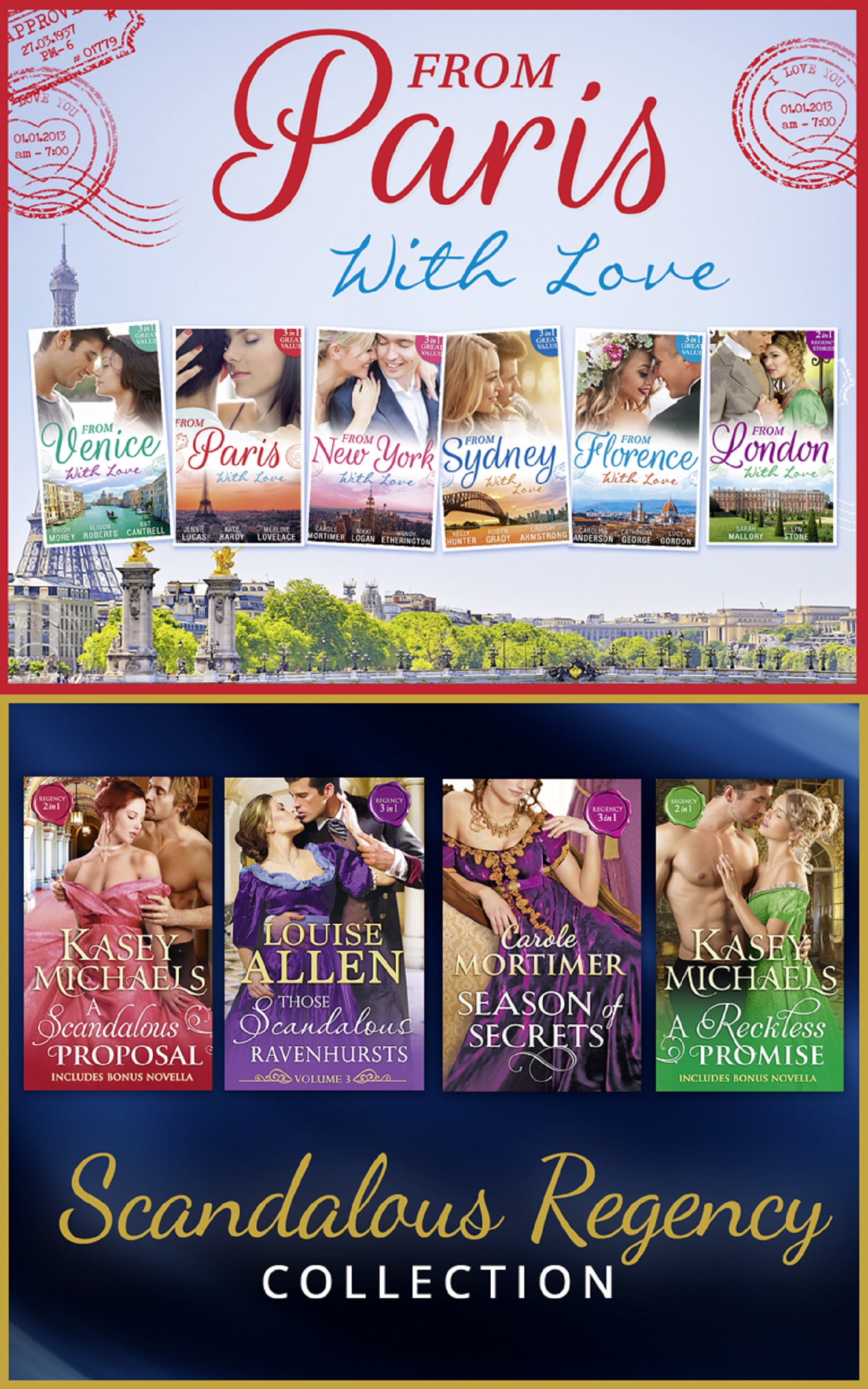 Обложка книги «The From Paris With Love And Regency Season Of Secrets Ultimate Collection»