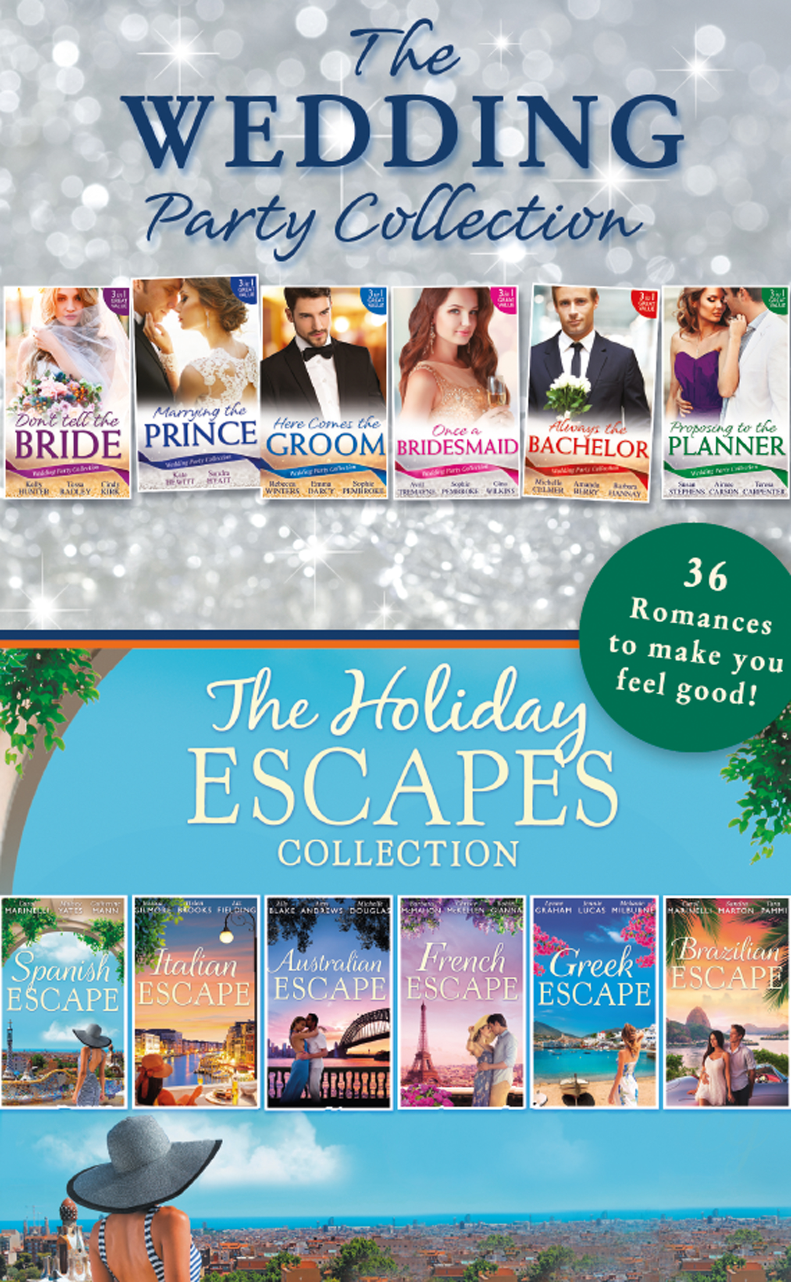 Обложка книги «The Wedding Party And Holiday Escapes Ultimate Collection»