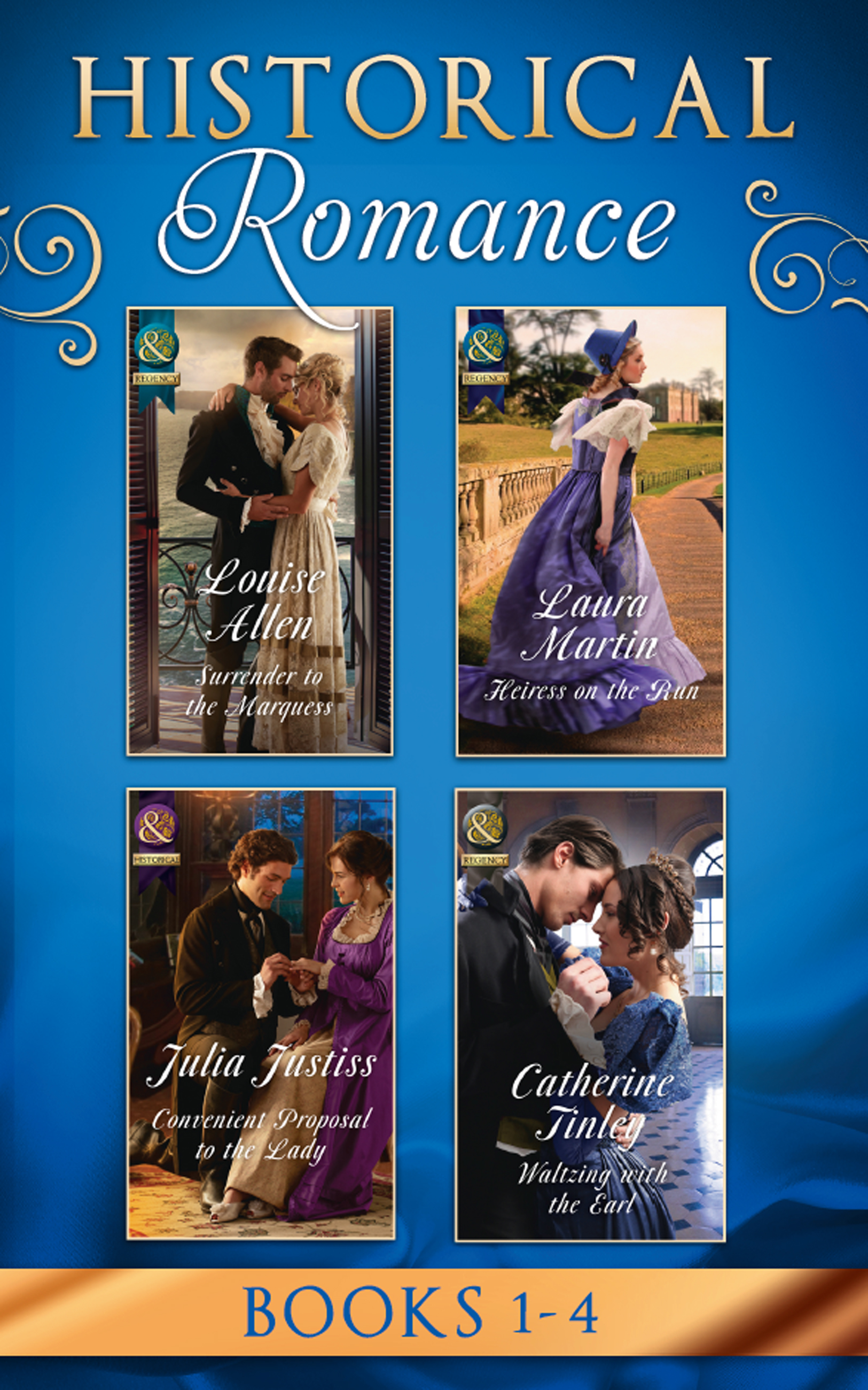 Обложка книги «Historical Romance March 2017 Book 1-4»