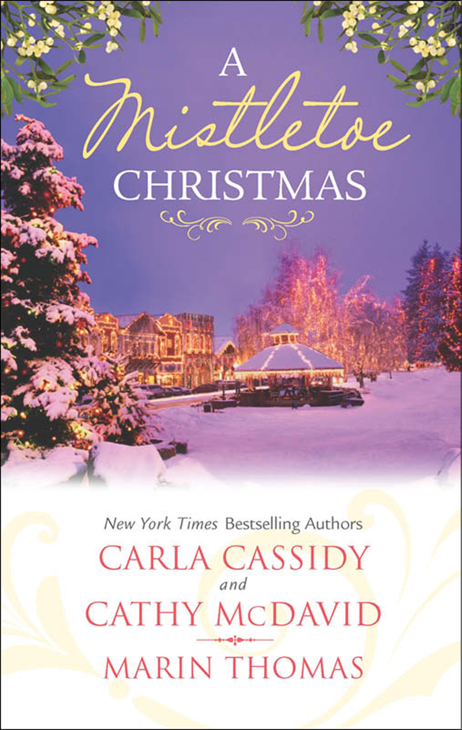 Обложка книги «A Mistletoe Christmas»