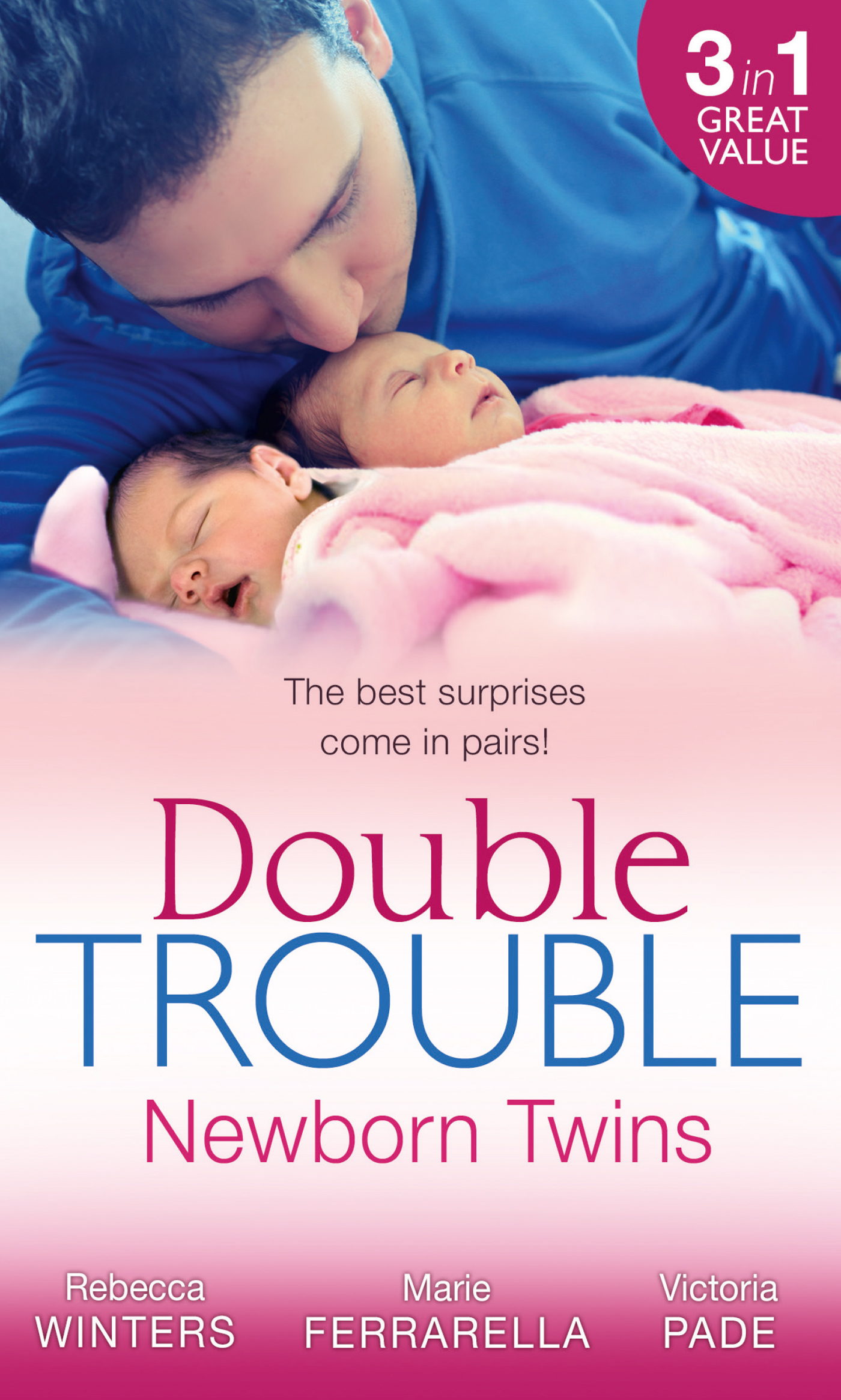 Обложка книги «Double Trouble: Newborn Twins»