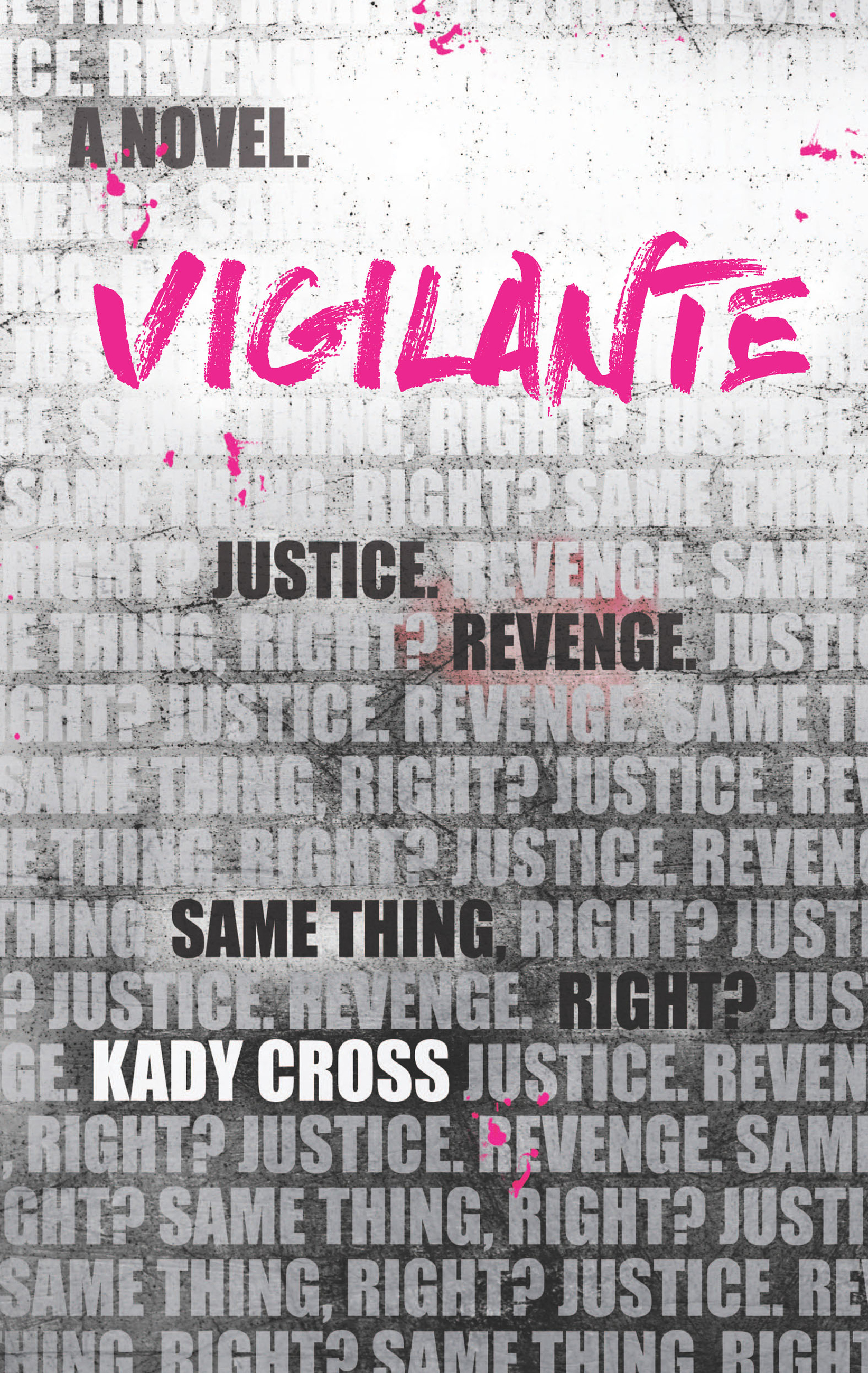 Обложка книги «Vigilante»
