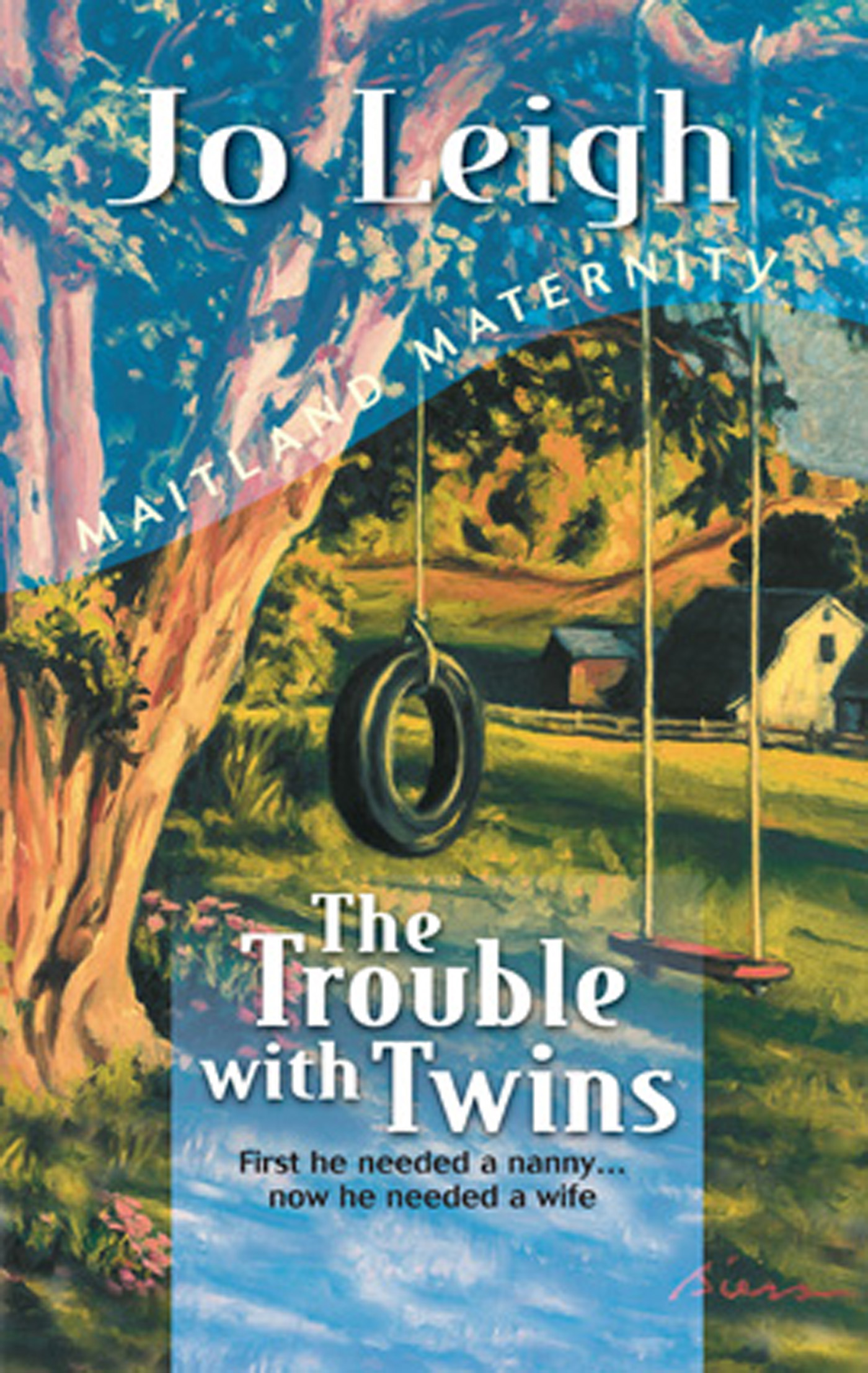 Обложка книги «The Trouble With Twins»