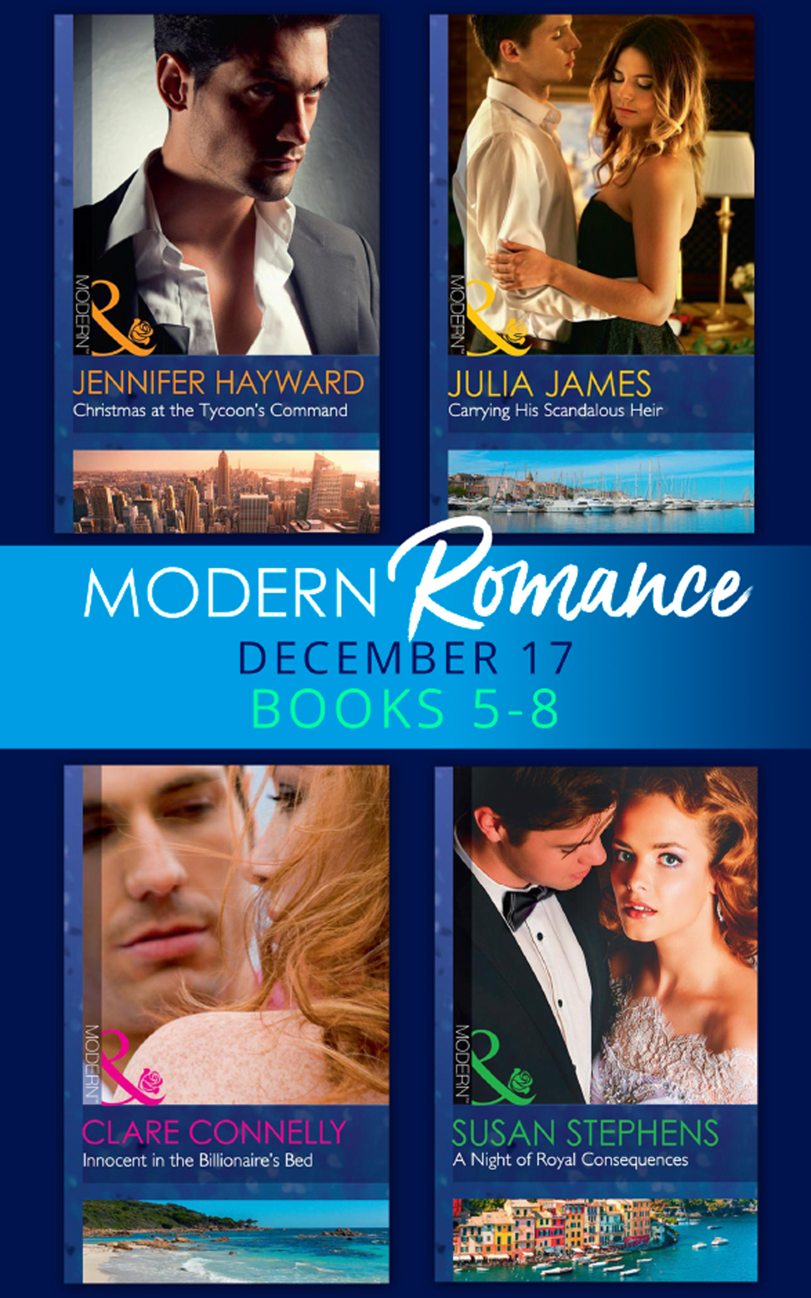 Обложка книги «Modern Romance Collection: December Books 5 - 8»