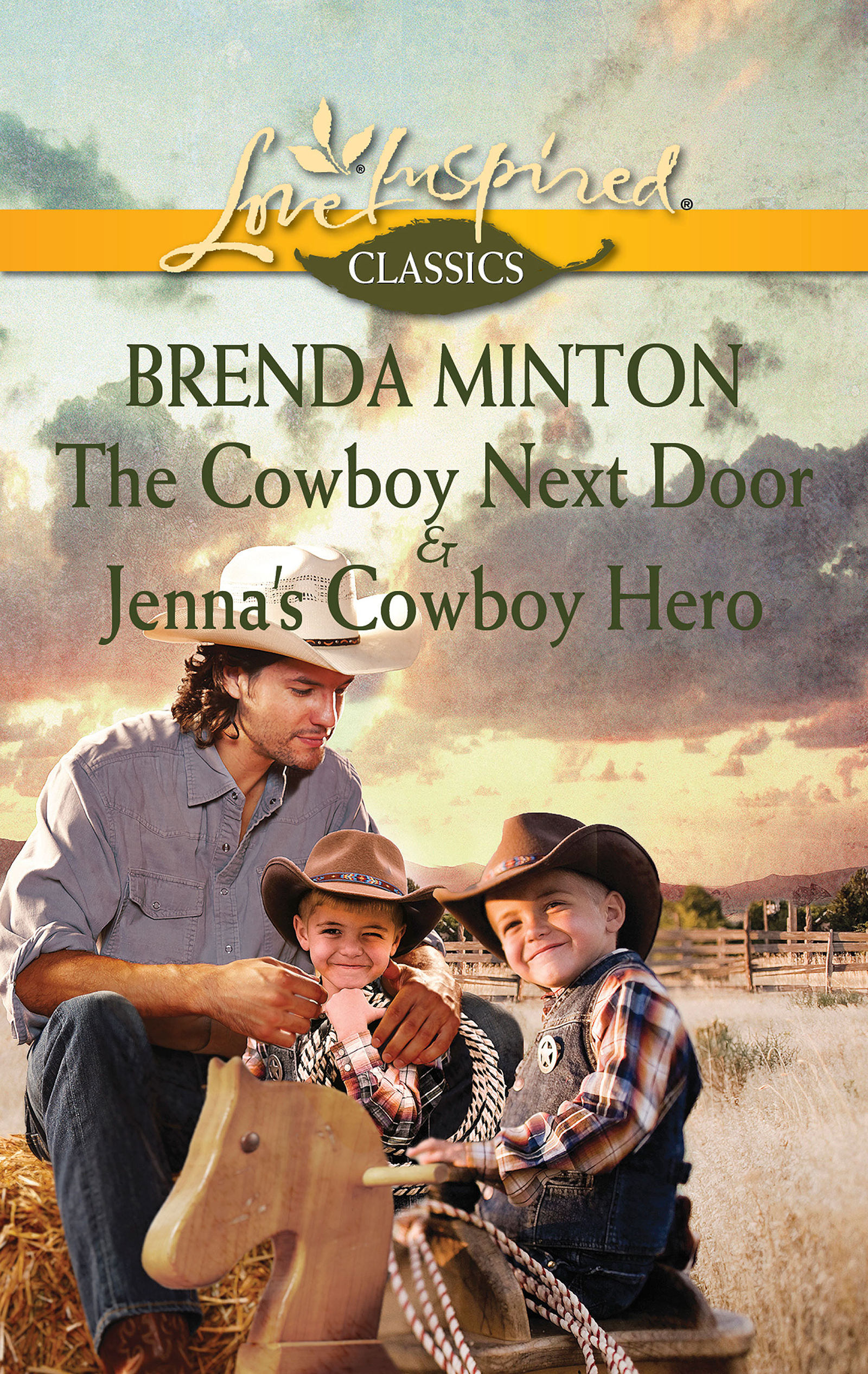 Обложка книги «The Cowboy Next Door & Jenna's Cowboy Hero»