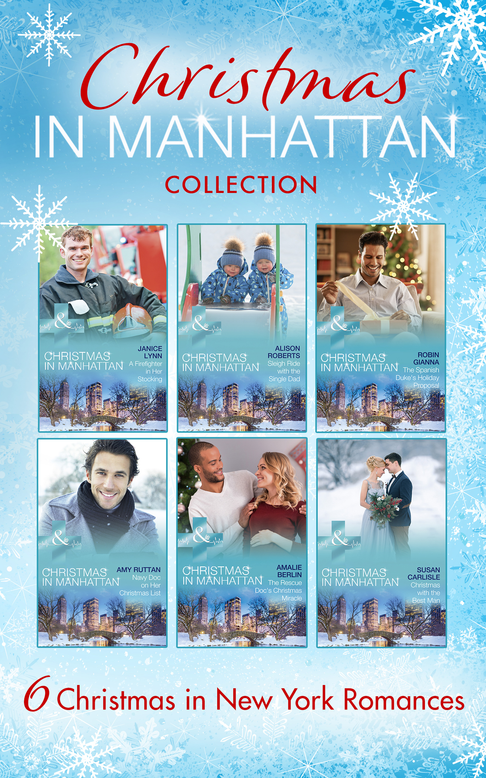 Обложка книги «Chistmas In Manhattan Collection»