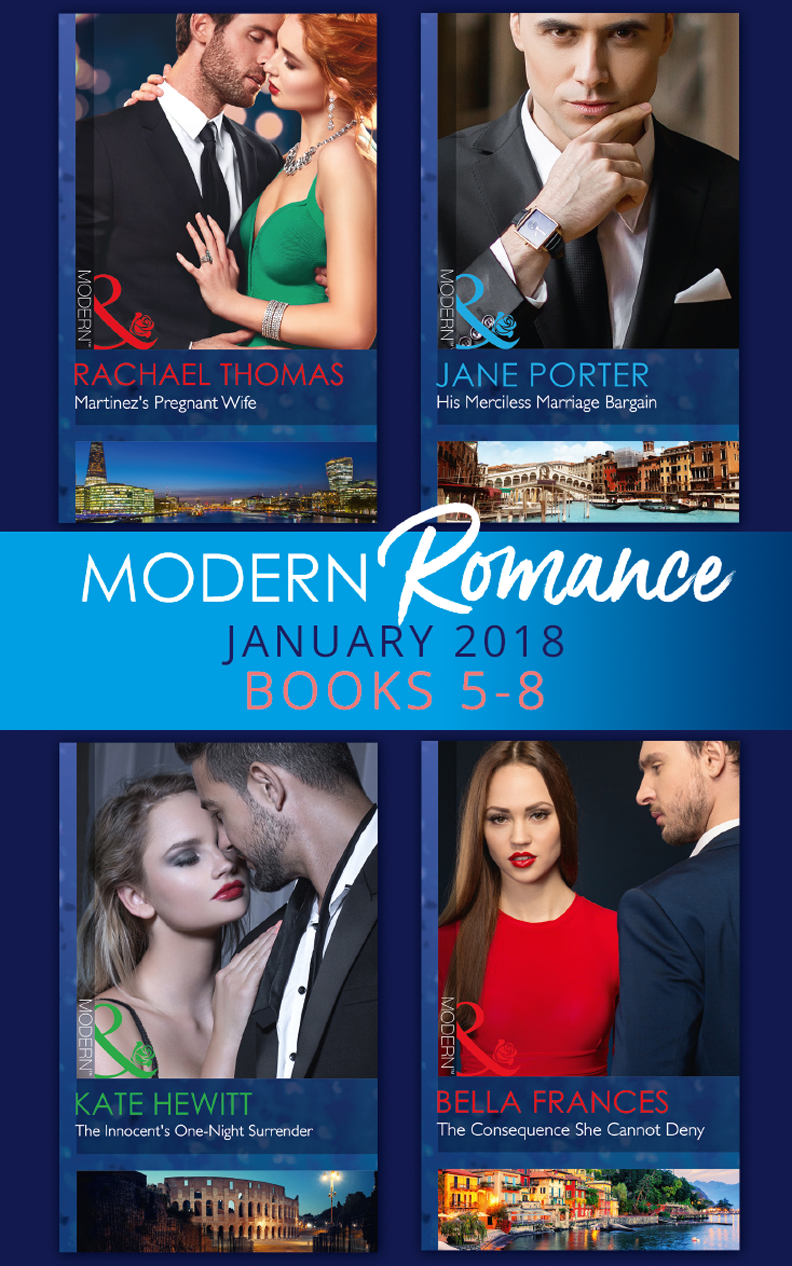 Обложка книги «Modern Romance Collection: January Books 5 - 8»