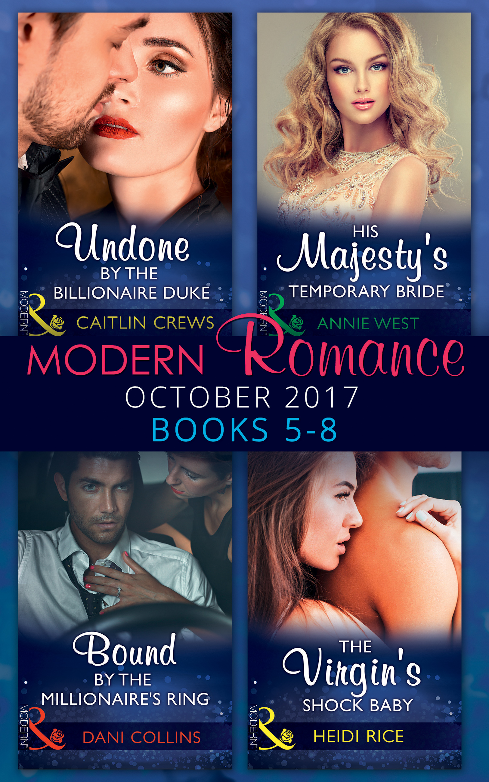 Обложка книги «Modern Romance Collection: October 2017 5 - 8»