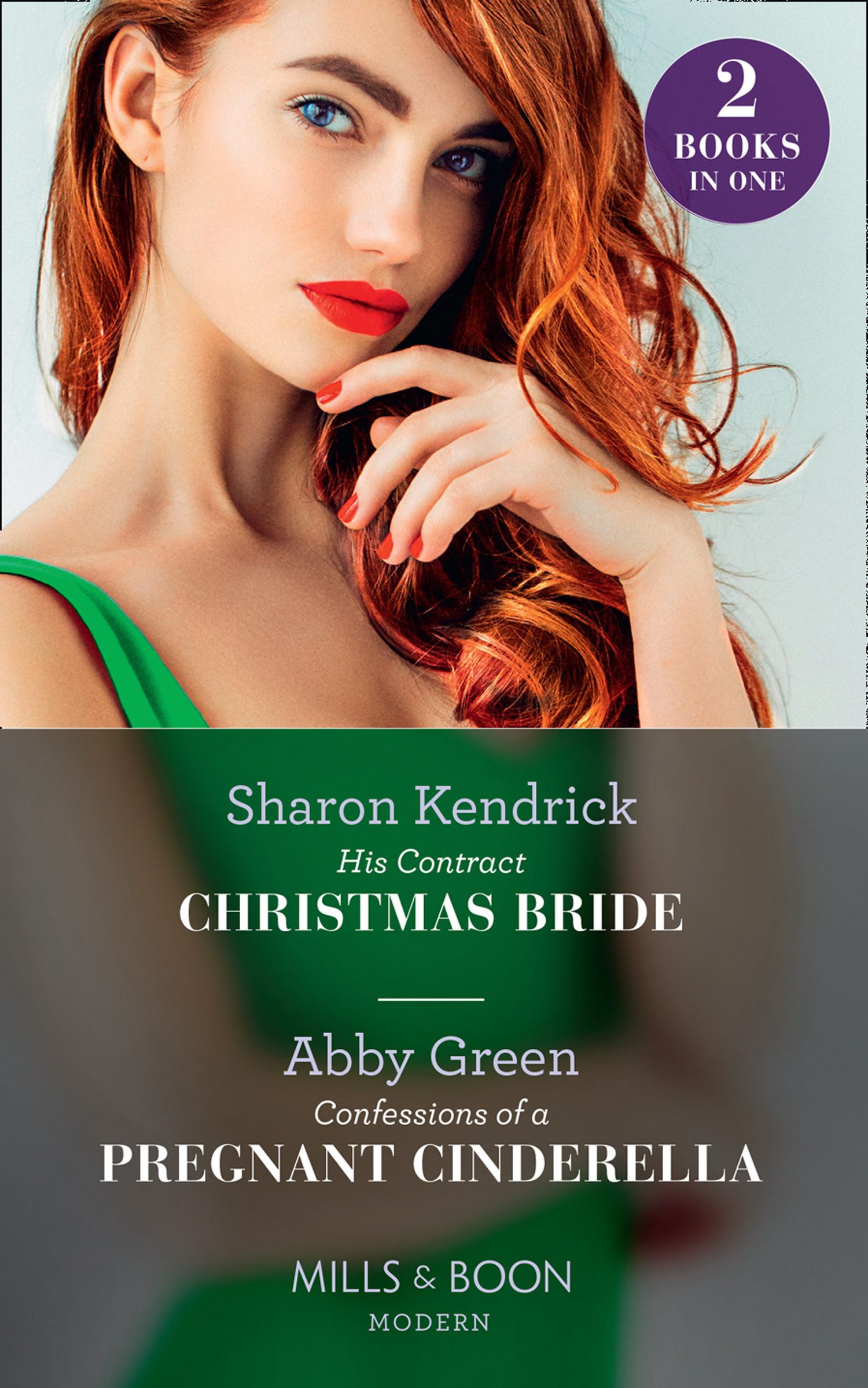 Обложка книги «His Contract Christmas Bride / Confessions Of A Pregnant Cinderella»