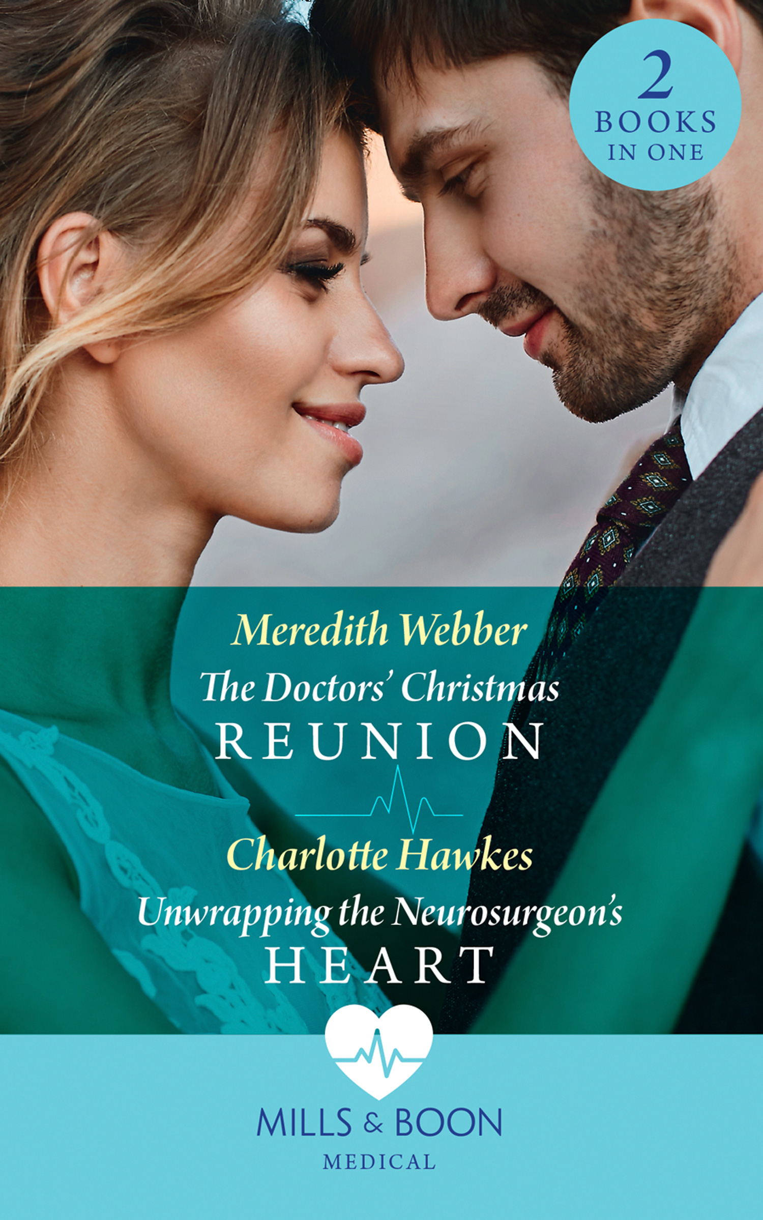 Обложка книги «The Doctors' Christmas Reunion / Unwrapping The Neurosurgeon's Heart»
