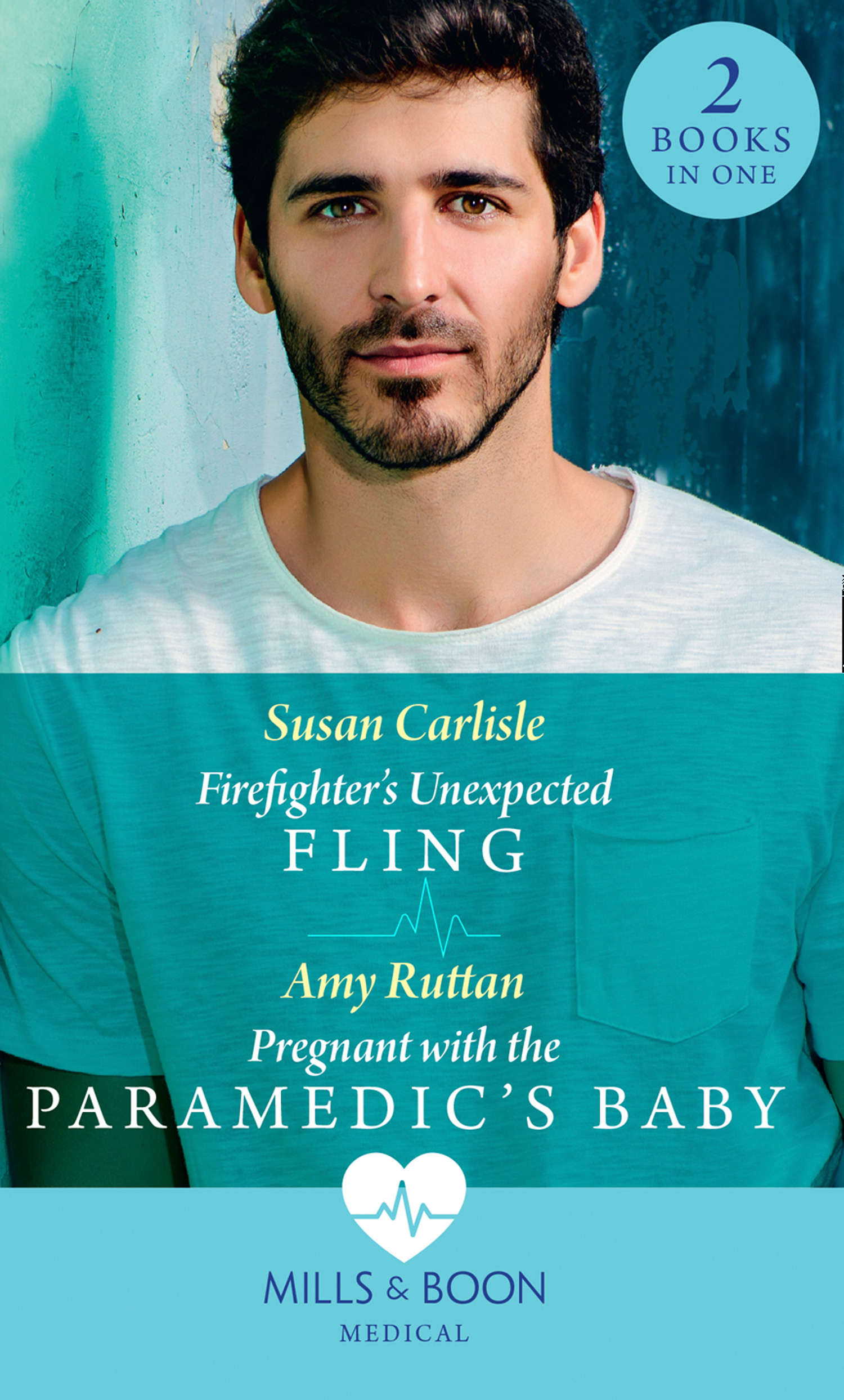 Обложка книги «Firefighter's Unexpected Fling / Pregnant With The Paramedic's Baby»