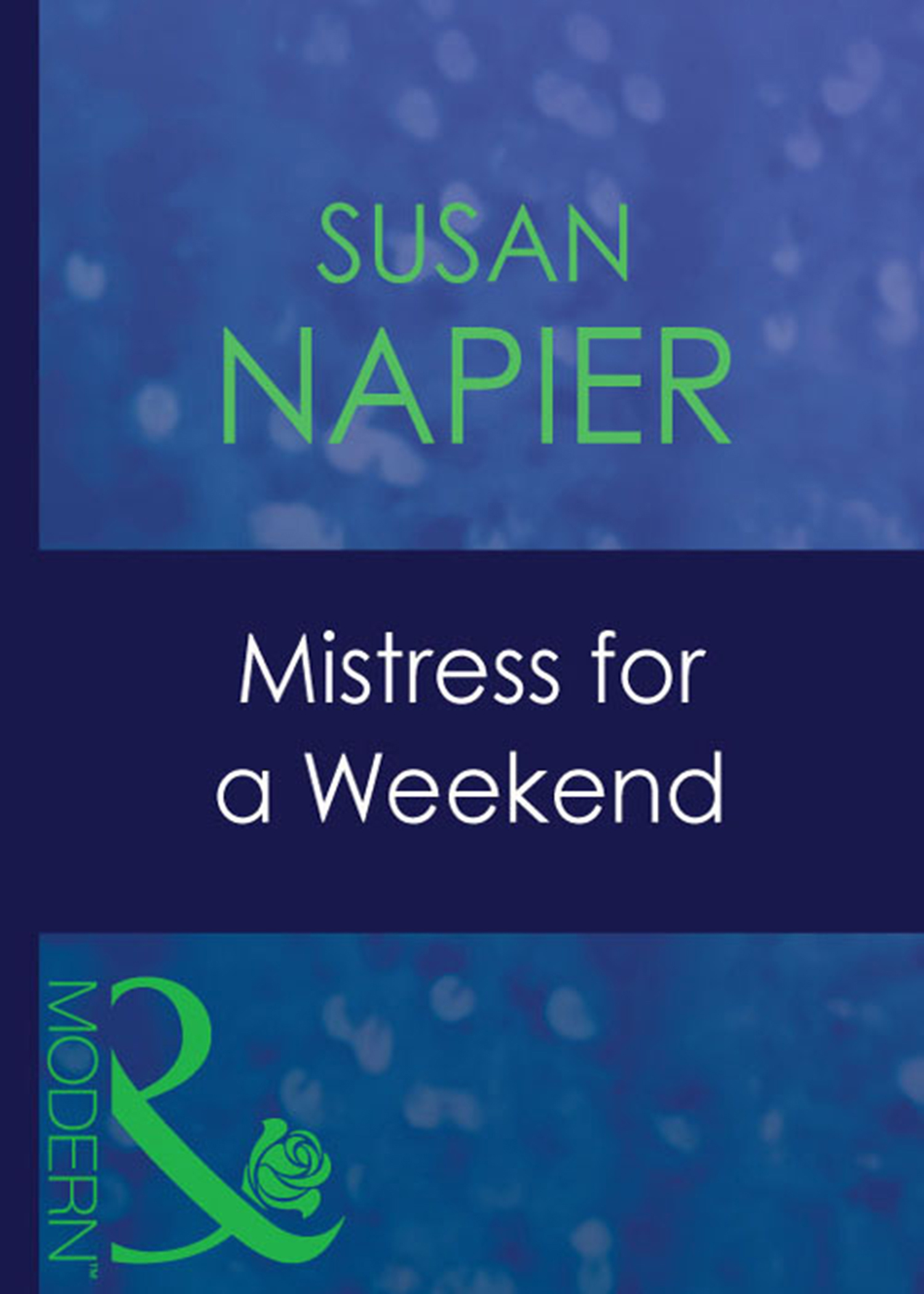 Обложка книги «Mistress For A Weekend»