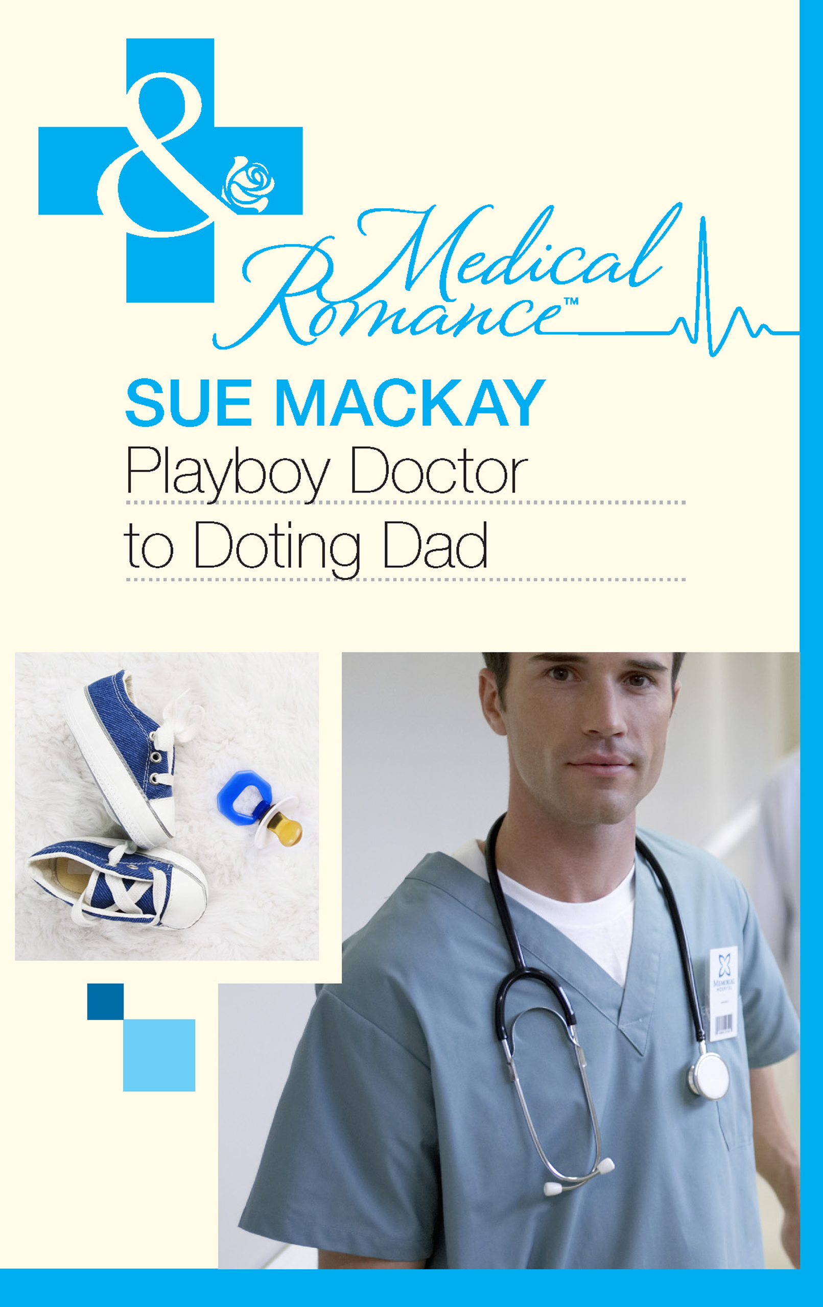 Обложка книги «Playboy Doctor to Doting Dad»
