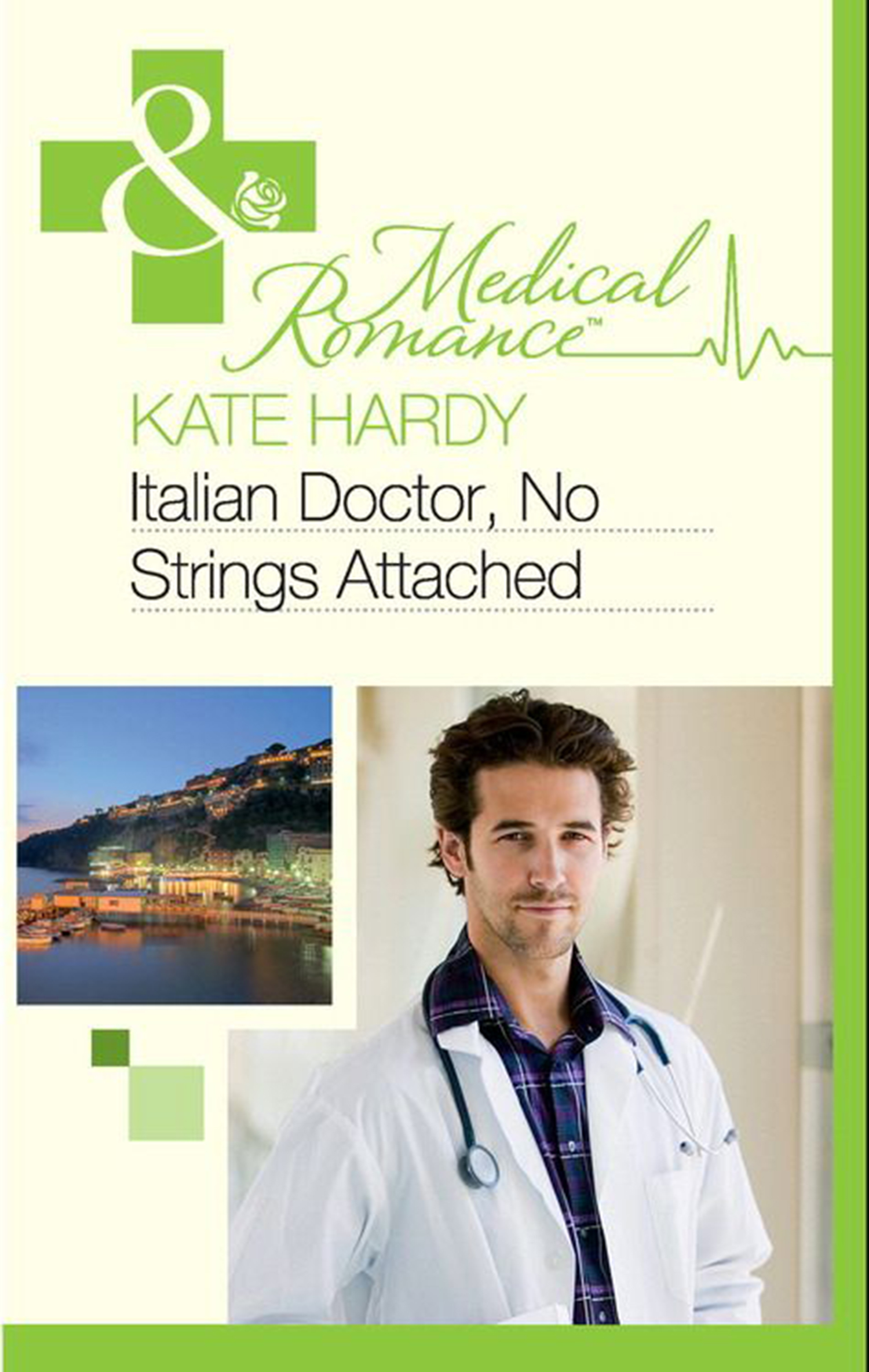 Обложка книги «Italian Doctor, No Strings Attached»