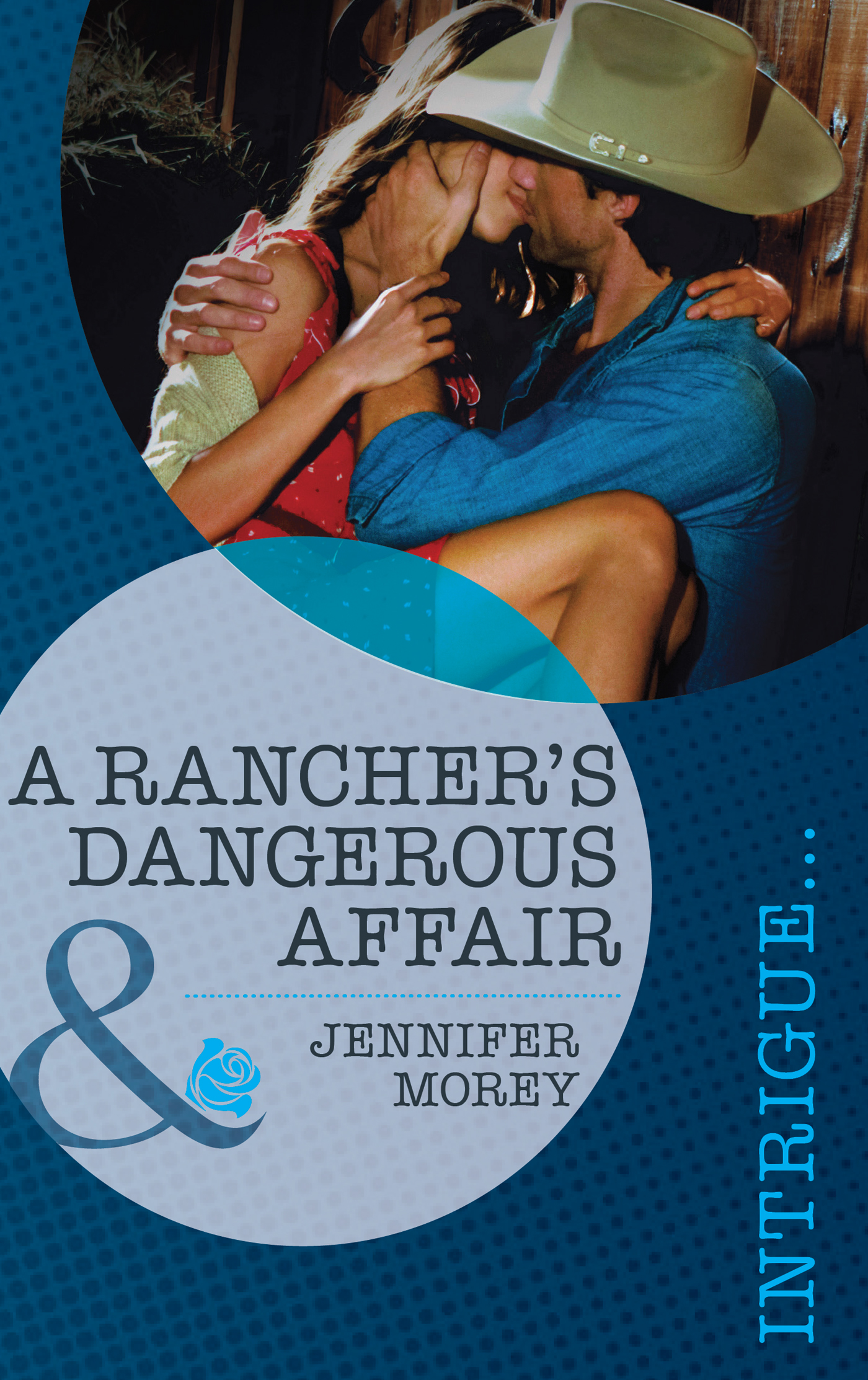 Обложка книги «A Rancher's Dangerous Affair»