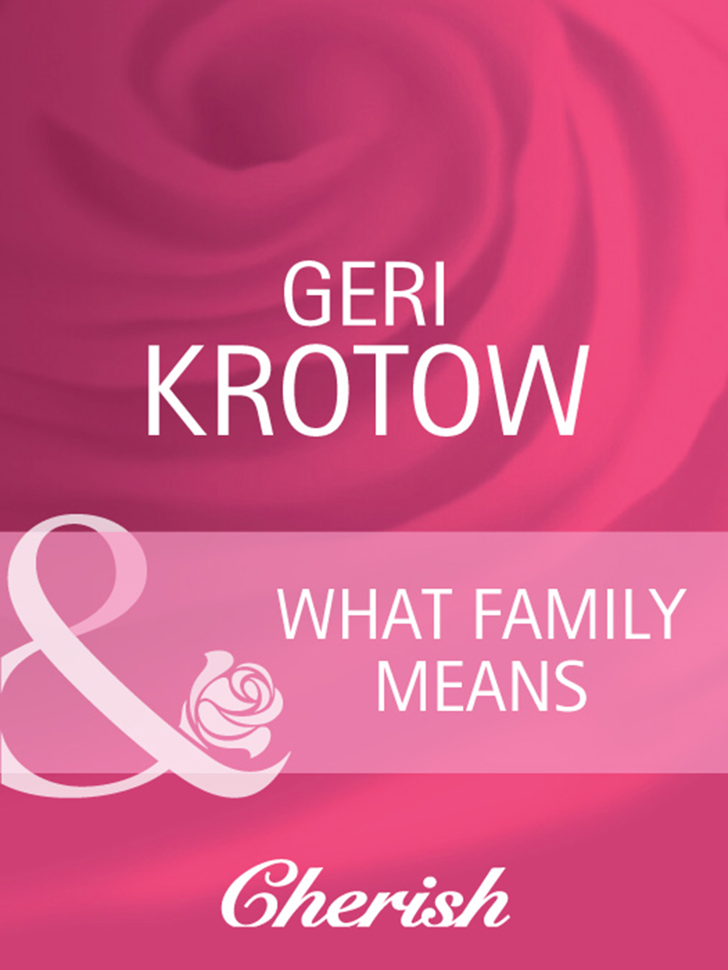 Обложка книги «What Family Means»