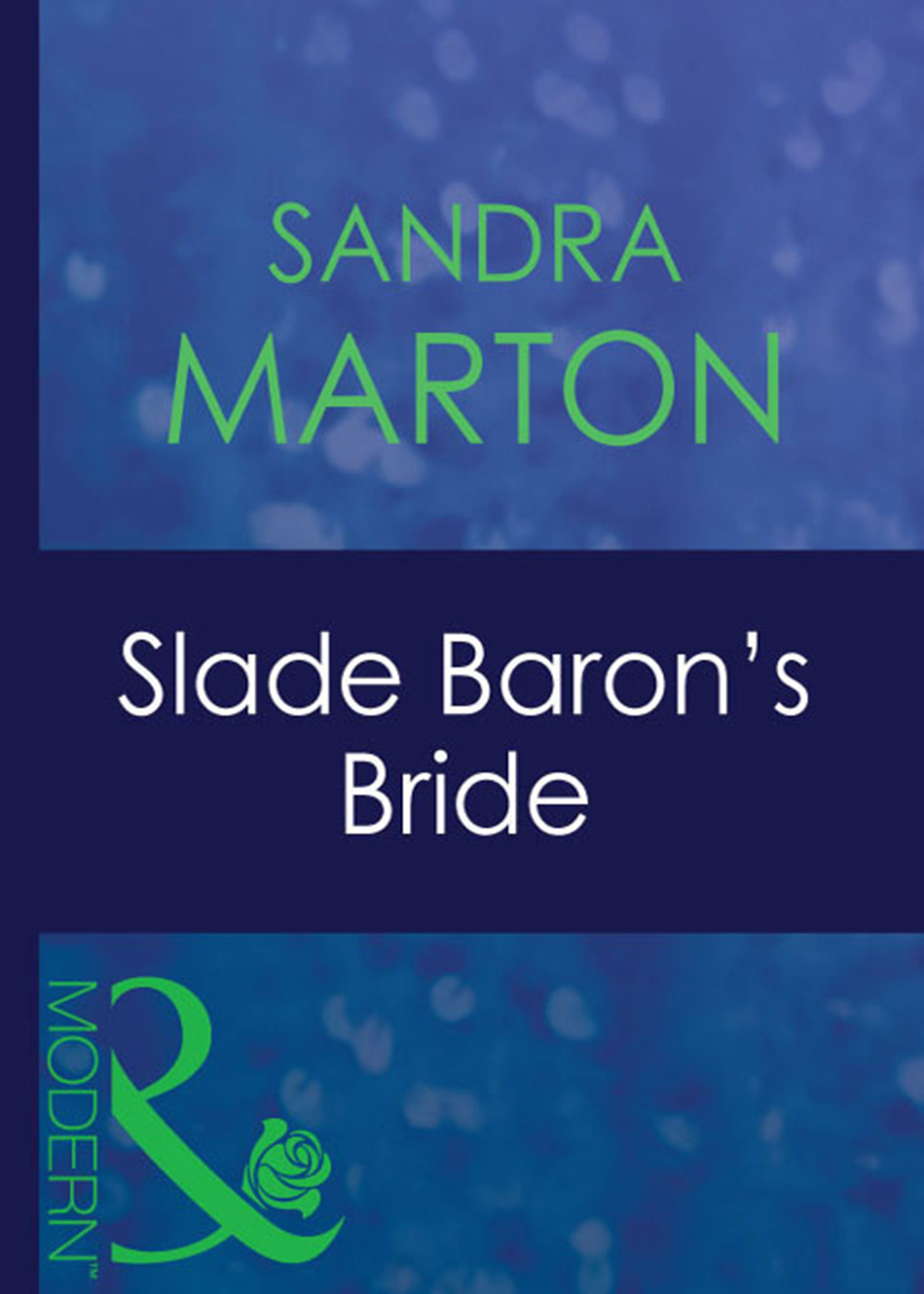 Обложка книги «Slade Baron's Bride»