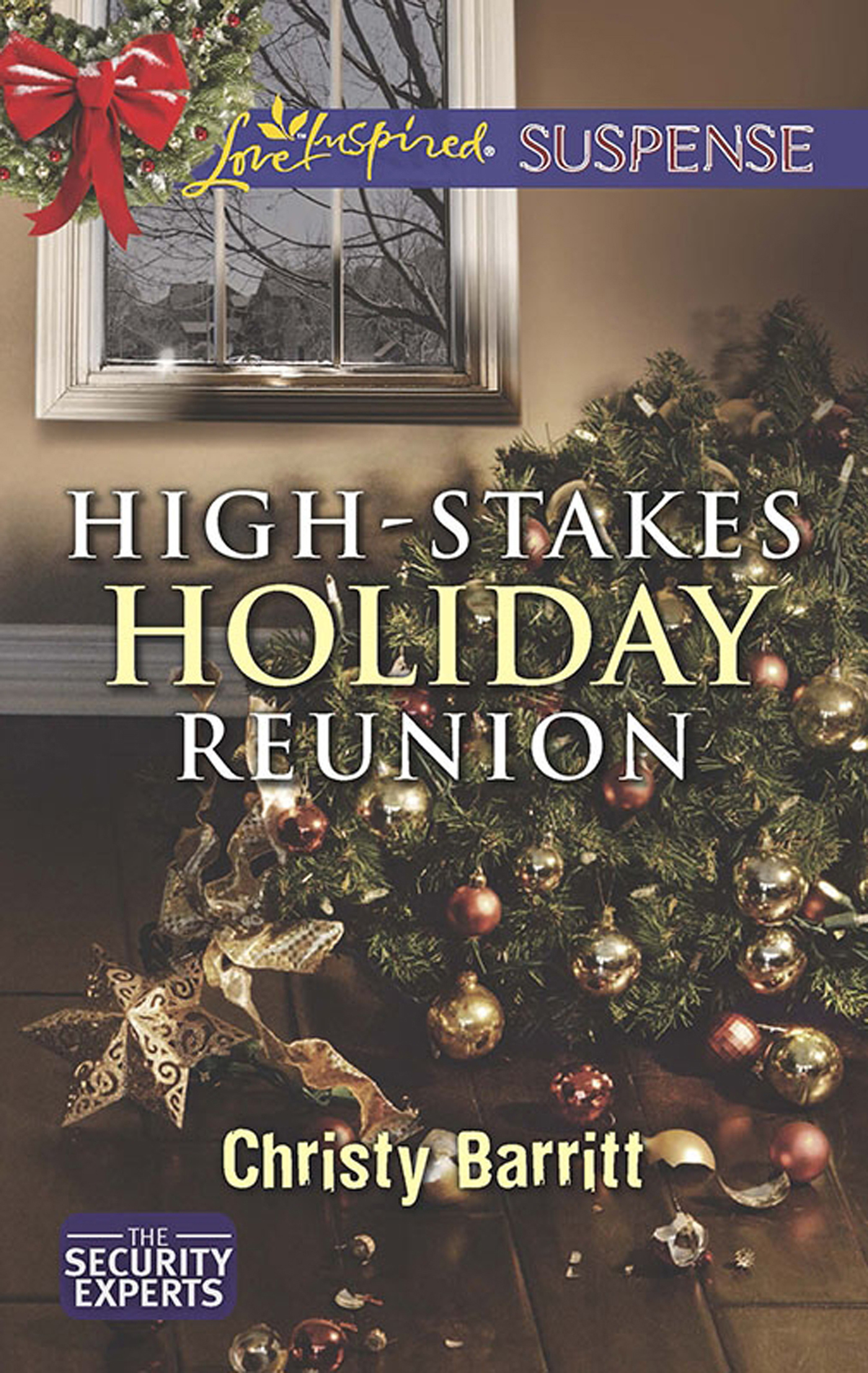 Обложка книги «High-Stakes Holiday Reunion»