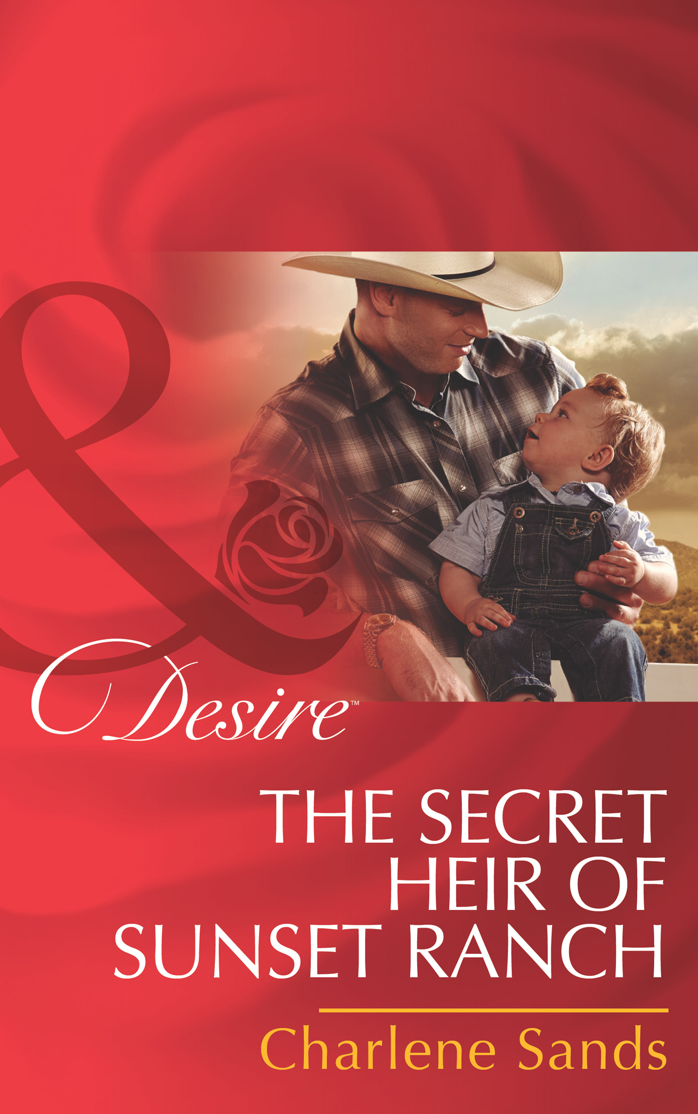 Обложка книги «The Secret Heir of Sunset Ranch»
