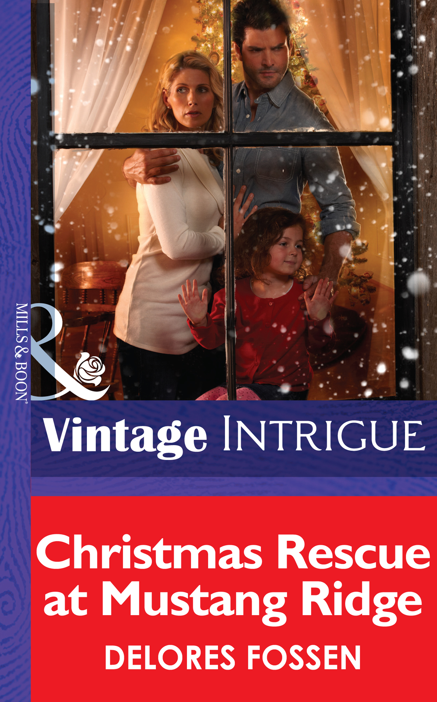 Обложка книги «Christmas Rescue at Mustang Ridge»