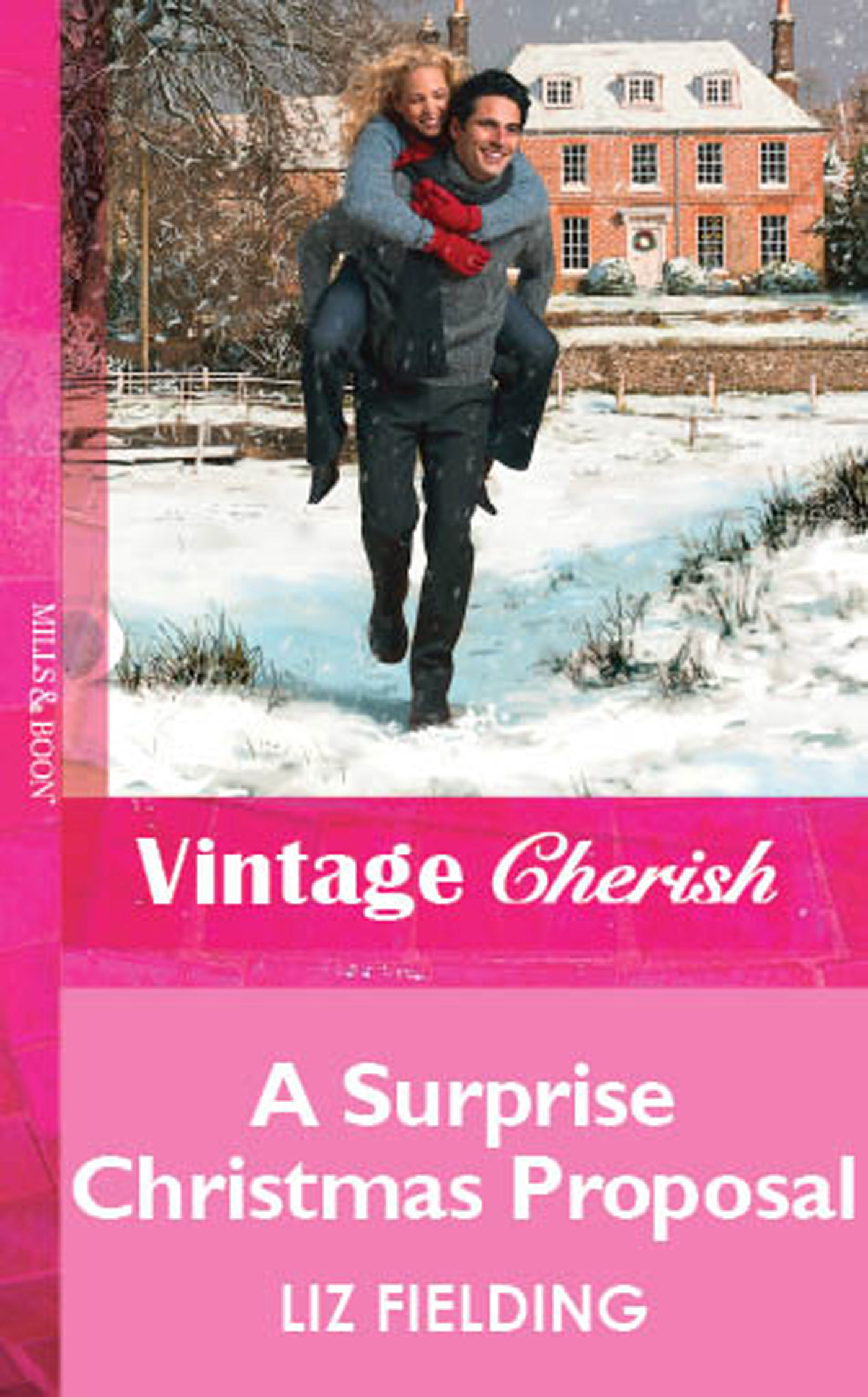 Обложка книги «A Surprise Christmas Proposal»