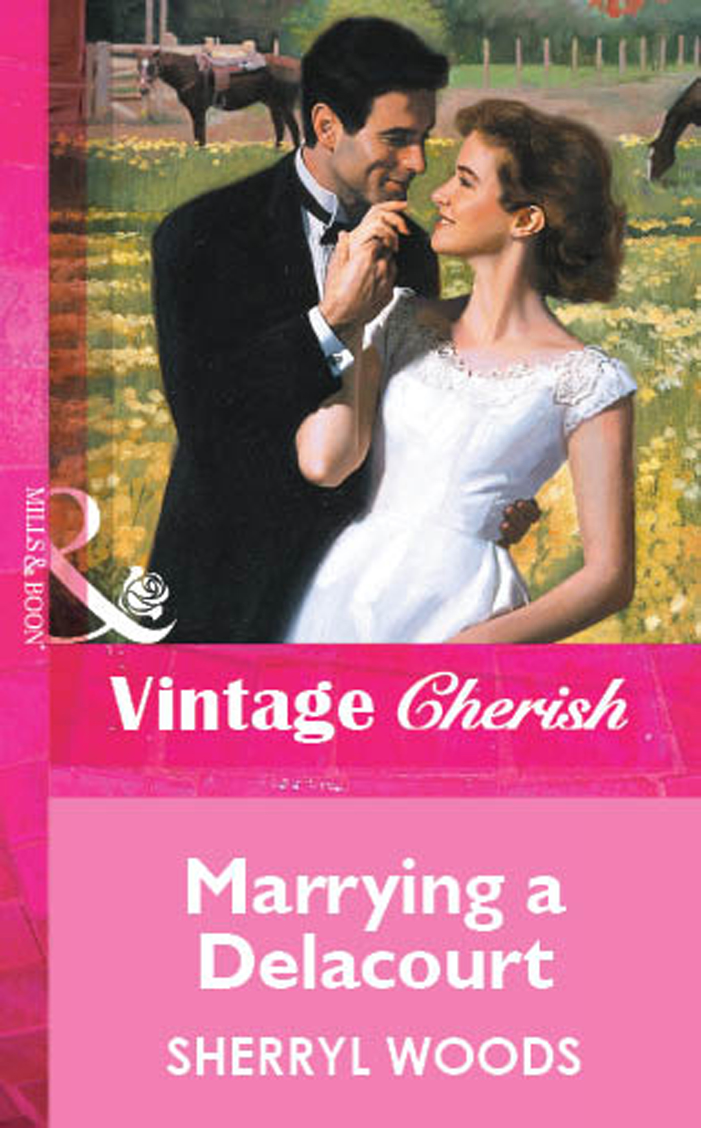 Обложка книги «Marrying a Delacourt»