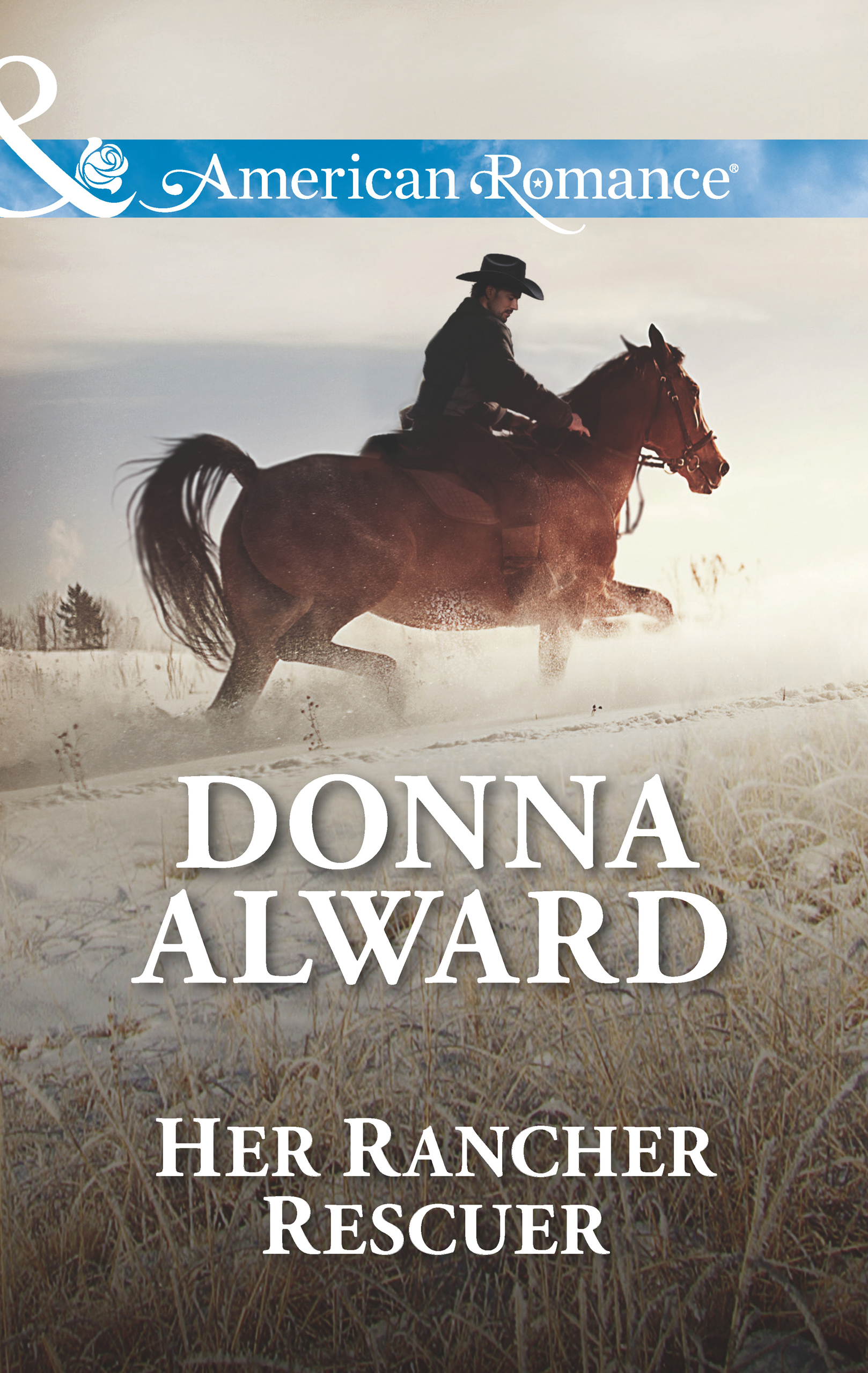 Обложка книги «Her Rancher Rescuer»