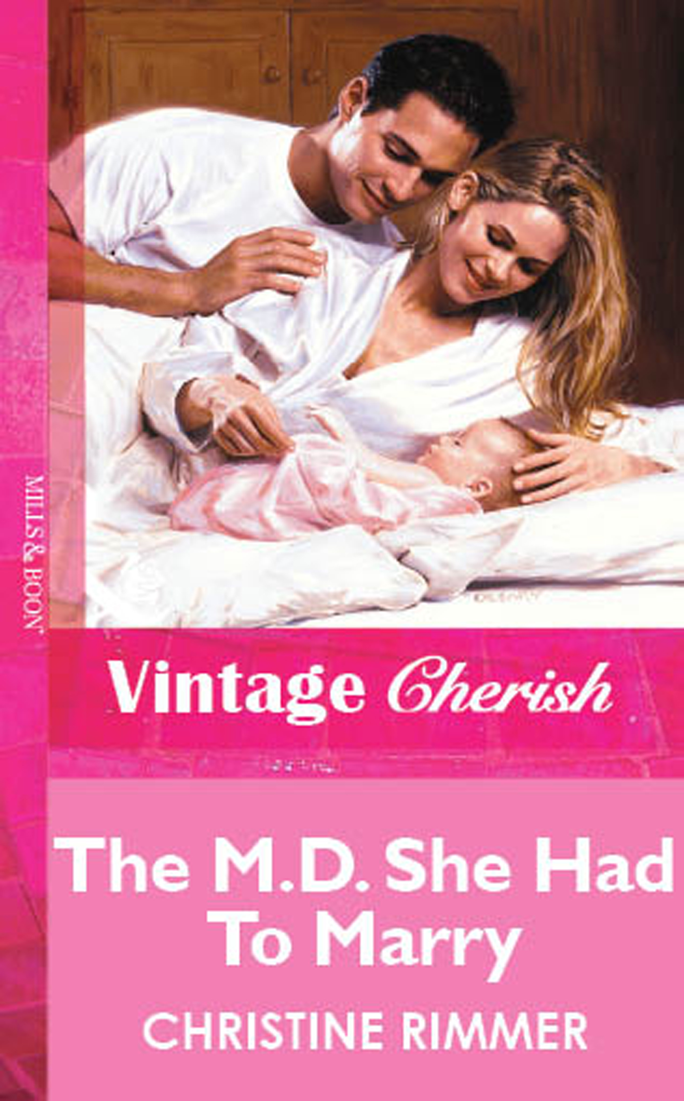 Обложка книги «The M.D. She Had To Marry»