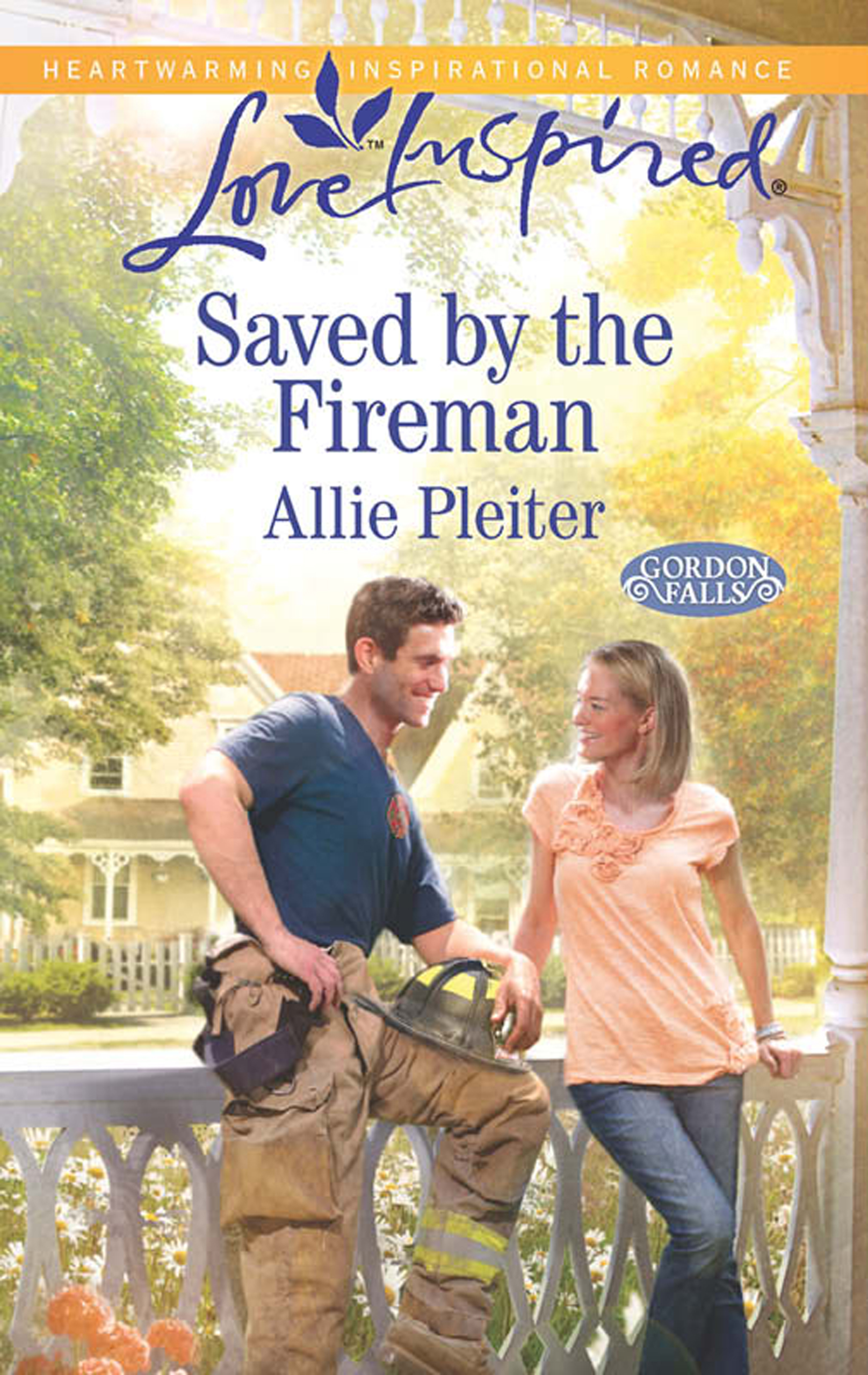 Обложка книги «Saved by the Fireman»